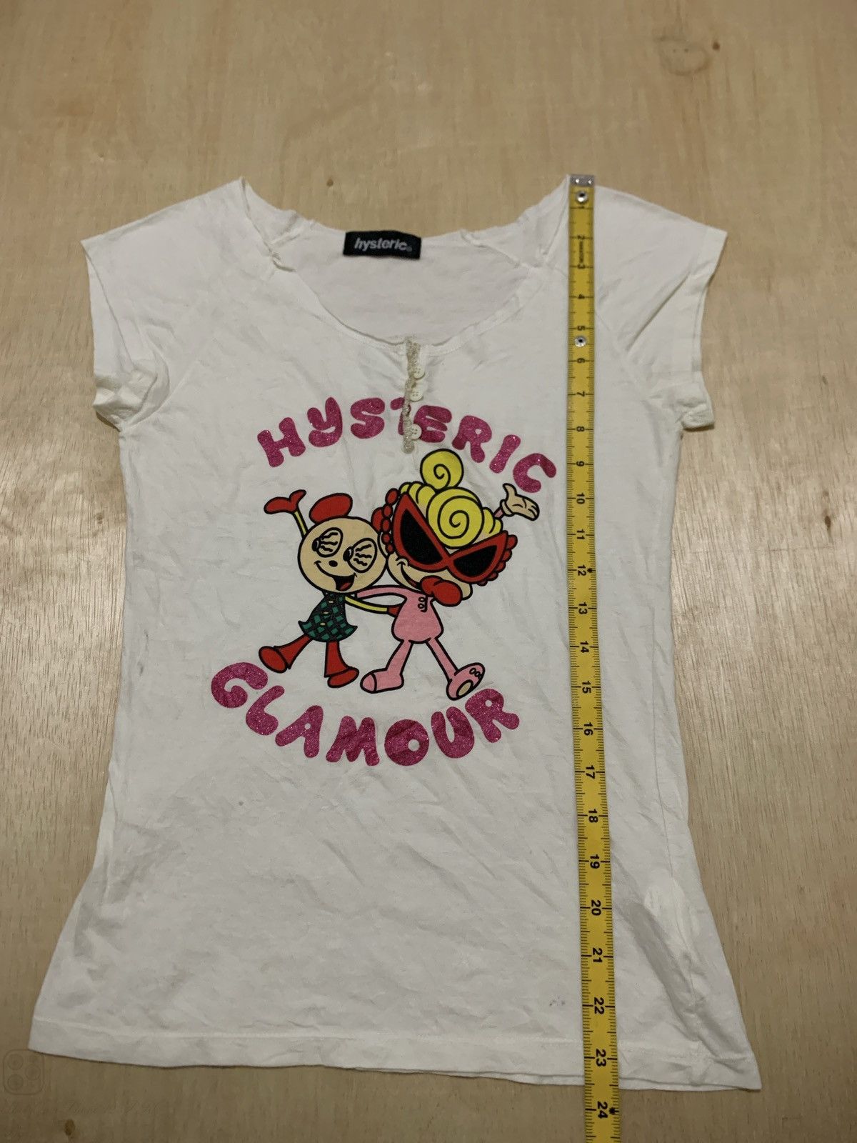 Hysteric Glamour × Japanese Brand Hysteric Glamour button up Tshirt Size ONE SIZE - 9 Thumbnail