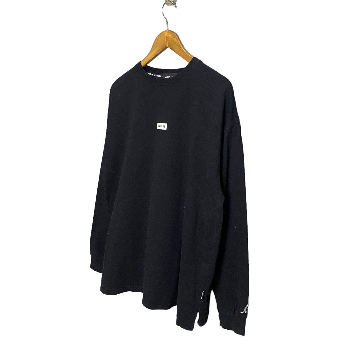 Kangol Kangol logo box back long sleeve tee Size US M / EU 48-50 / 2 - 4 Thumbnail