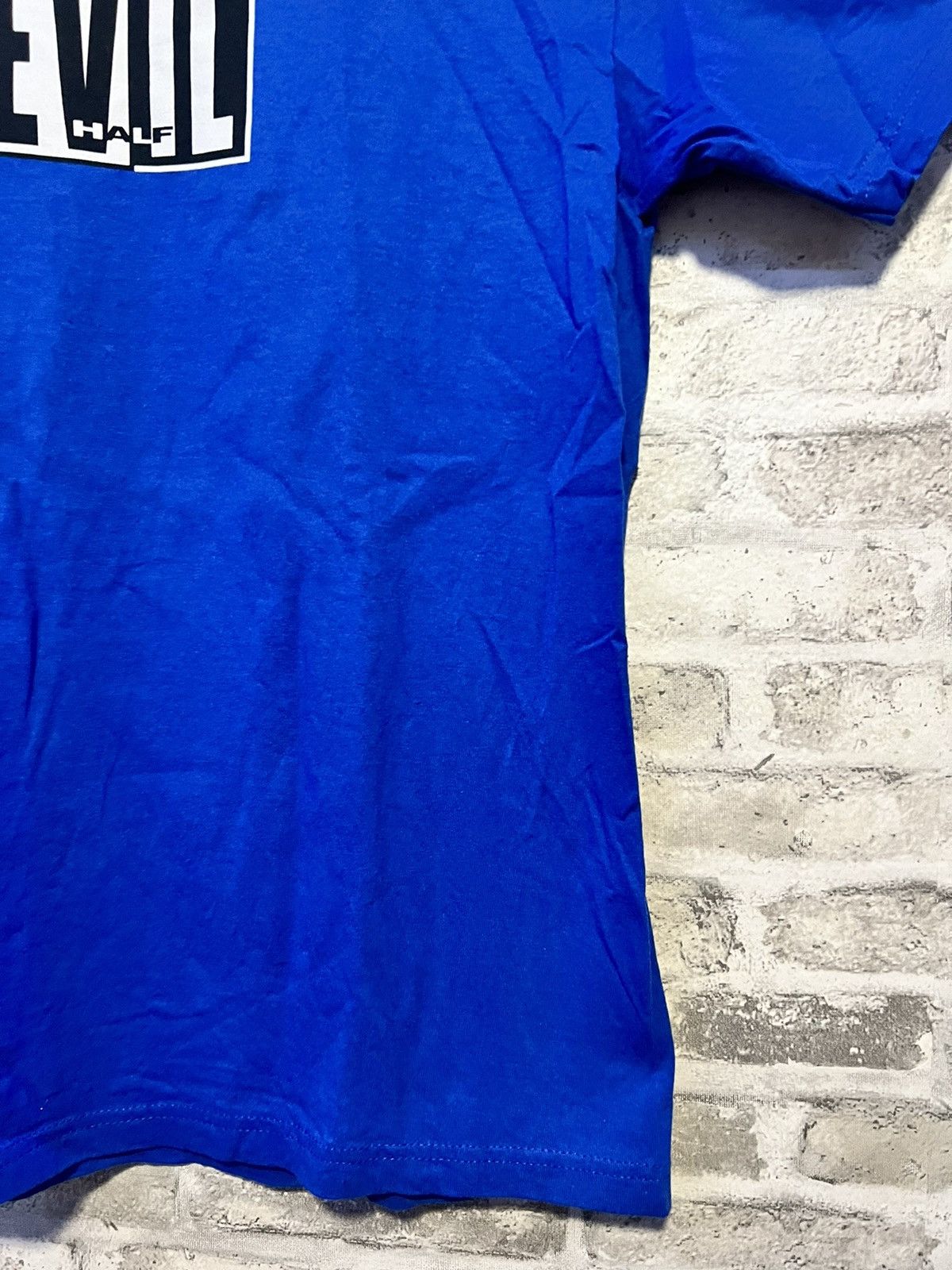 Half Evil HALF EVIL - 6 YEAR TEE **RESTOCK** (BLUE) MEDIUM Size US M / EU 48-50 / 2 - 7 Thumbnail