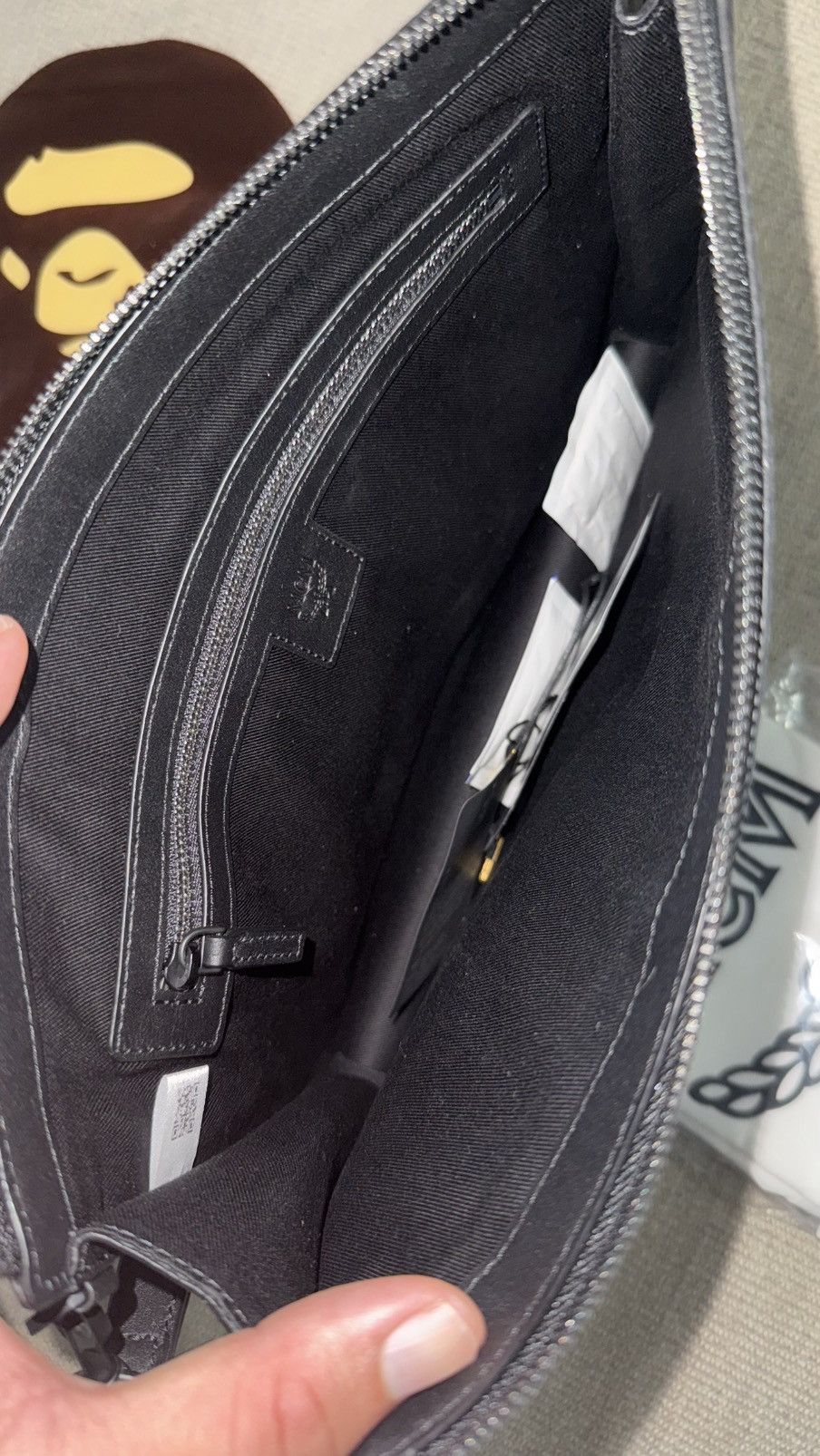 Bape × MCM Bape x MCM Pouch Size ONE SIZE - 6 Thumbnail