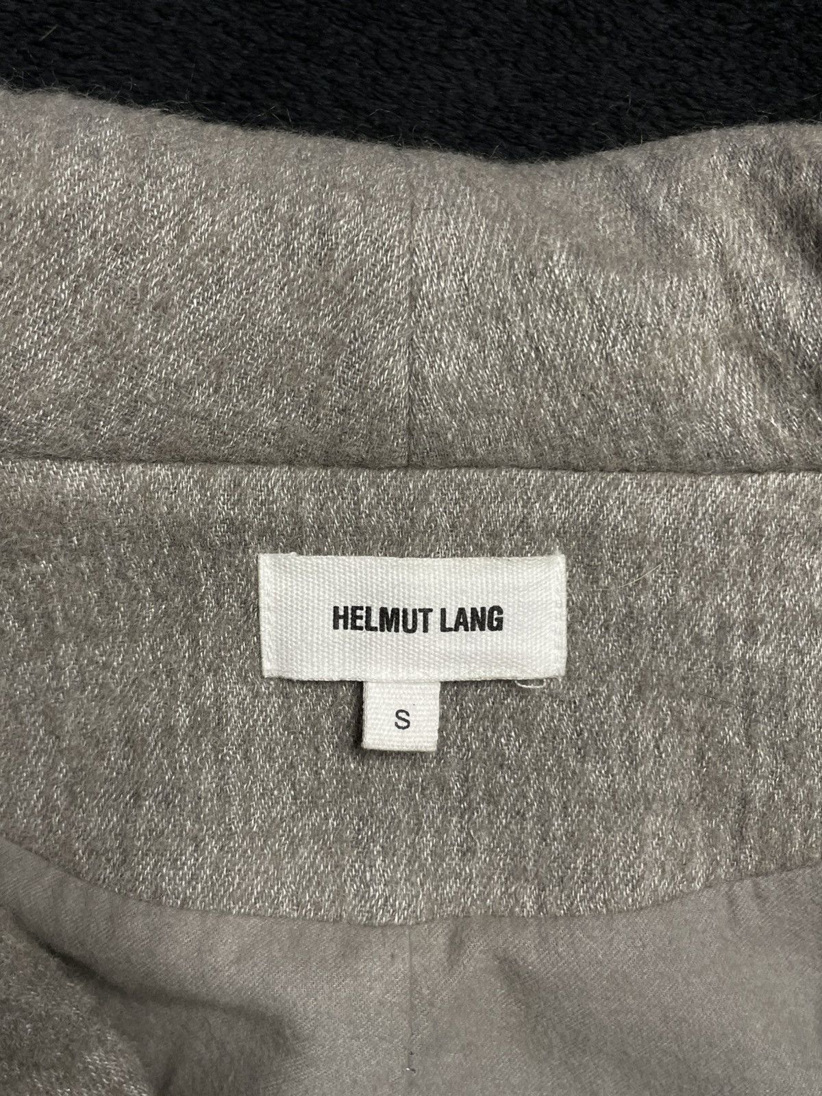 Helmut Lang Archive 2012 Helmut Lang Coat Leather Sleeve Woman‘s Size S Size S / US 4 / IT 40 - 9 Thumbnail