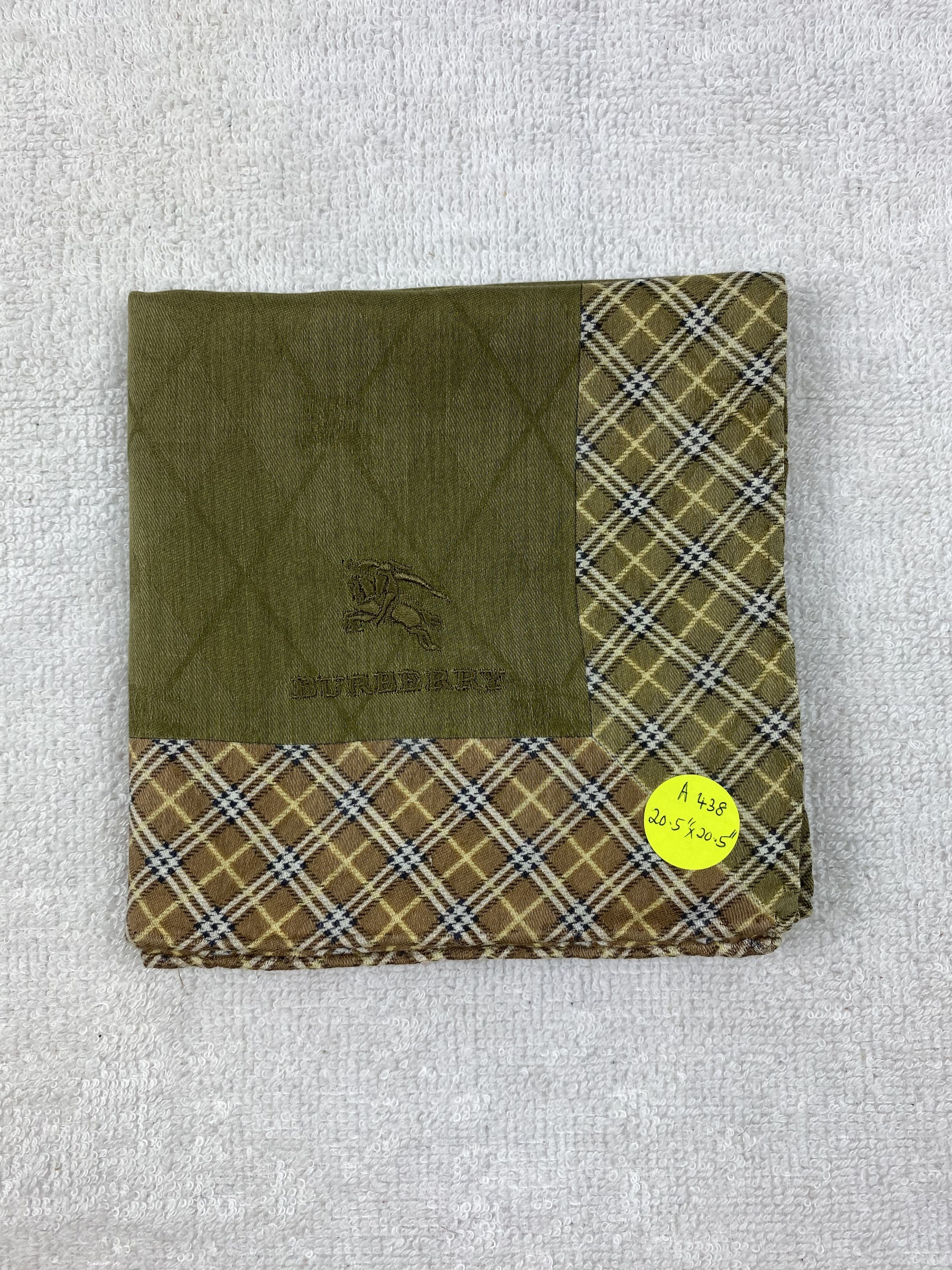 Burberry Vintage Burberry Handkerchief / Bandana / Neckerchief Size ONE SIZE - 6 Thumbnail