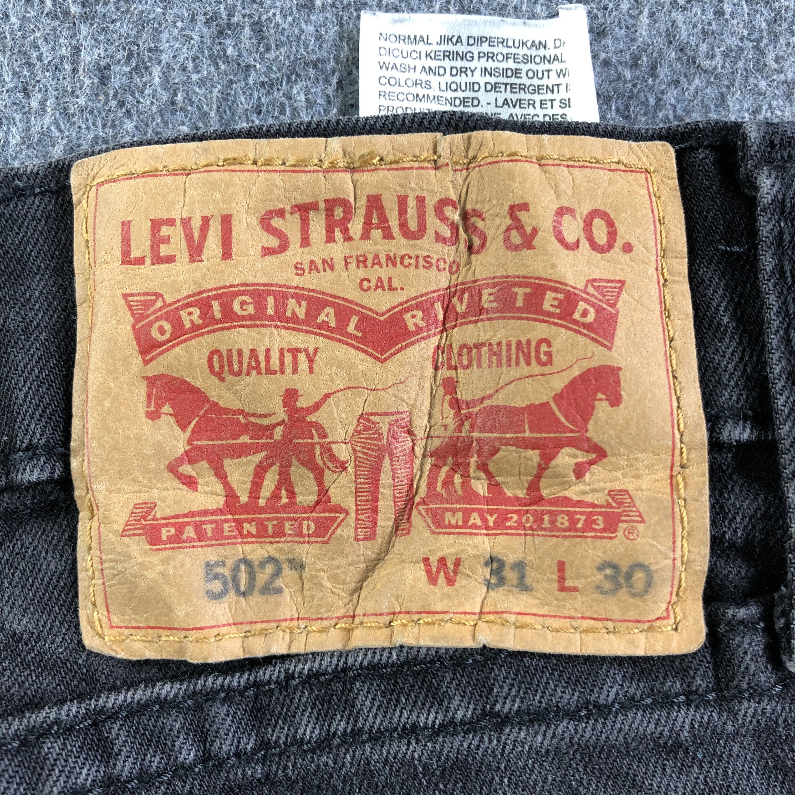 Levi's Vintage Levis 502 Jeans-J4123 Size US 31 - 5 Thumbnail