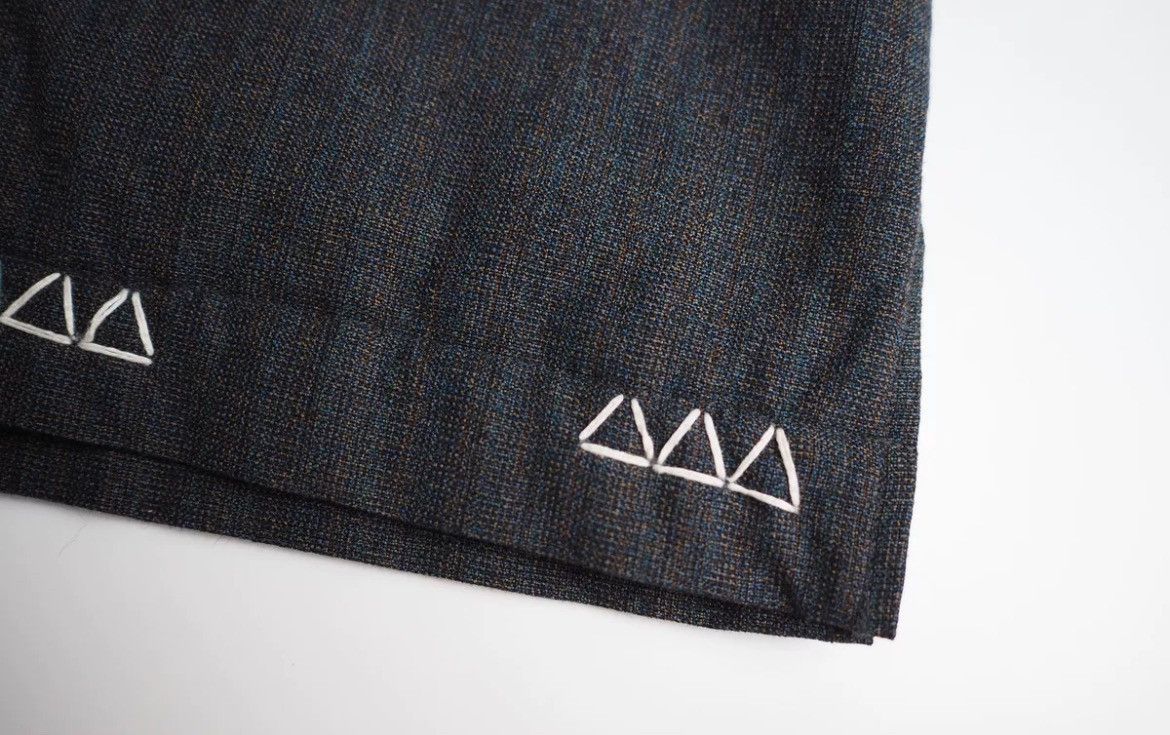 Visvim VISVIM dark gray striped wool blended cotton robe Size US S / EU 44-46 / 1 - 4 Thumbnail