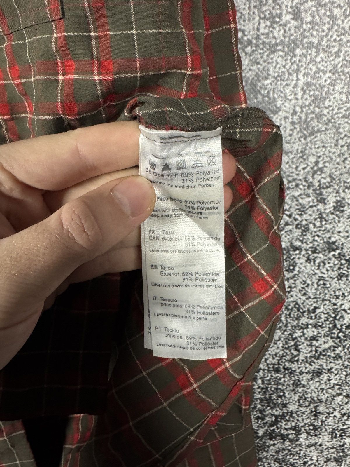 Mammut Mammut Long Sleeve Plaid Shirt Button Up Outdoor Hiking Sz L Size US L / EU 52-54 / 3 - 7 Thumbnail