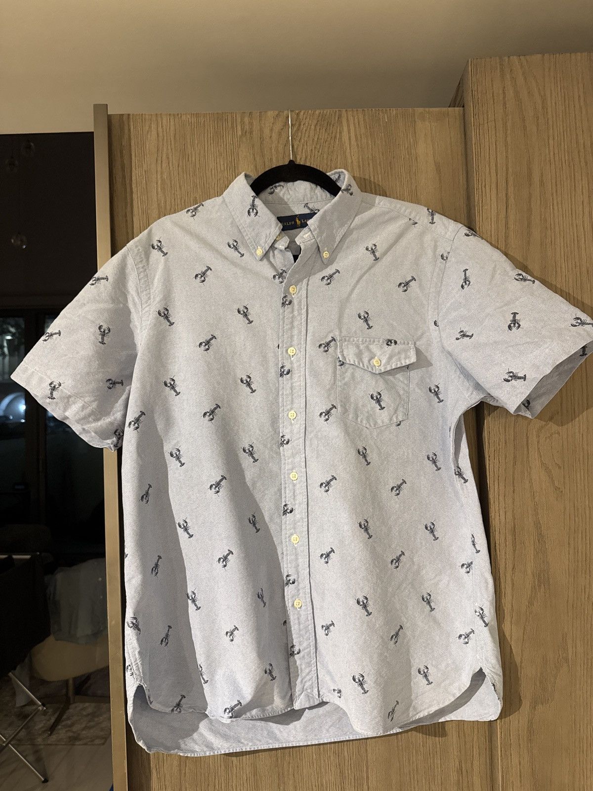 Polo Ralph Lauren Polo Ralph Lauren Lobster Pocket Shirt Size US L / EU 52-54 / 3 - 2 Thumbnail