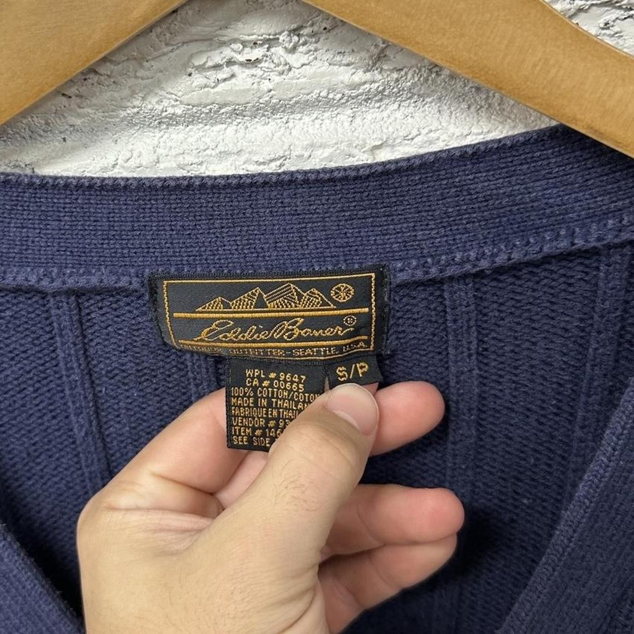 Eddie Bauer Vintage Eddie Bauer 100% Cotton Cardigan Sweater Small Size US S / EU 44-46 / 1 - 4 Thumbnail