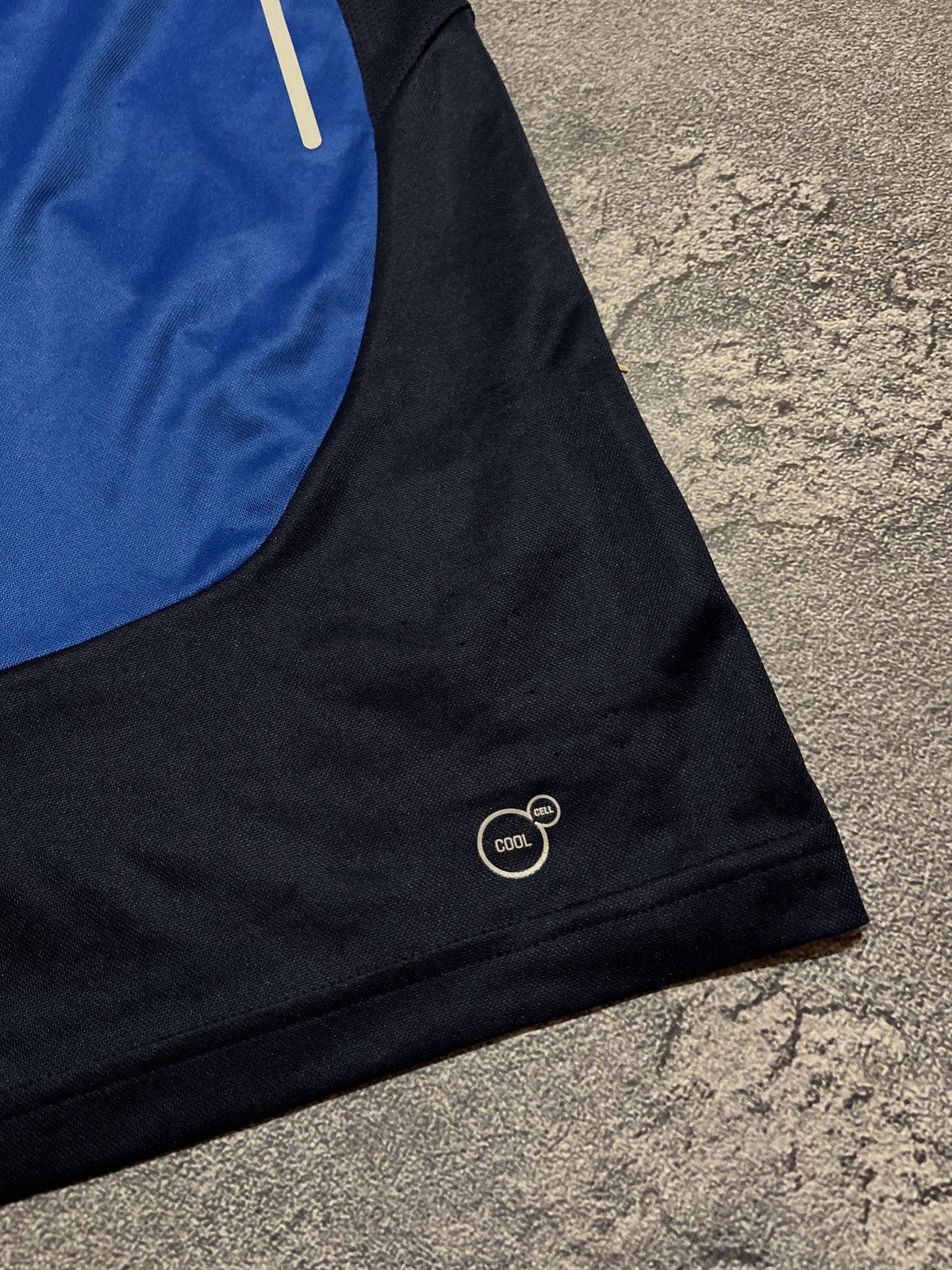 Neil Barrett × Puma × Vintage Puma Italy Vintage Neil Barrett Soccer Jersey Tee Size US L / EU 52-54 / 3 - 8 Thumbnail