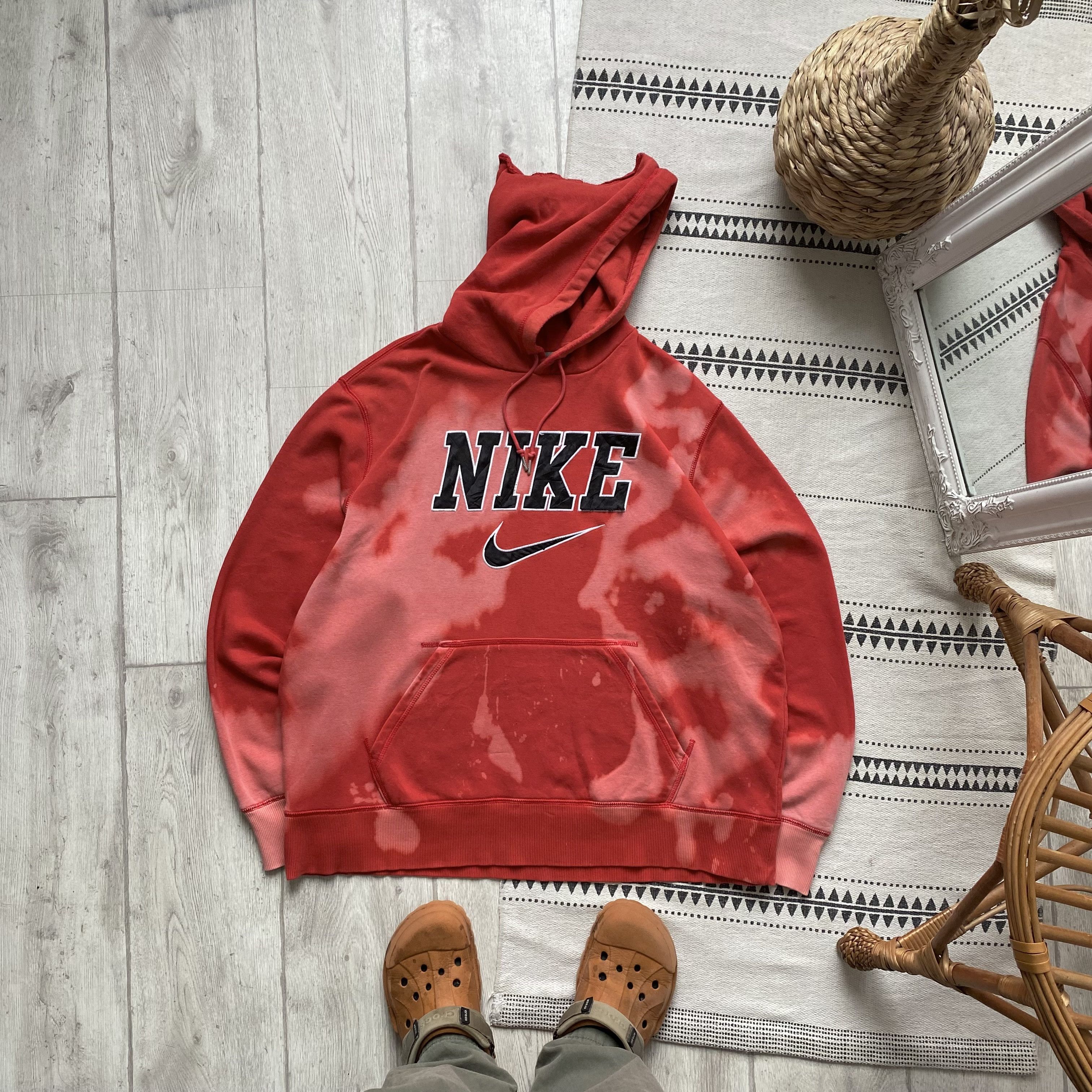 Nike Vintage Nike Custom Hoodie Tie-Dye Japan Style Y2k Size US XL / EU 56 / 4 - 1 Thumbnail