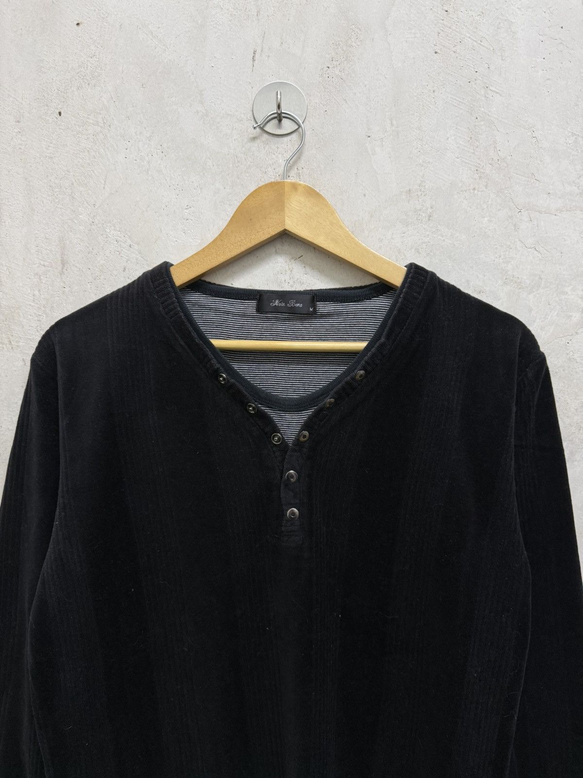 KMRii Japanese Double Layered Velvet Long Sleeve Tees Size US M / EU 48-50 / 2 - 4 Thumbnail
