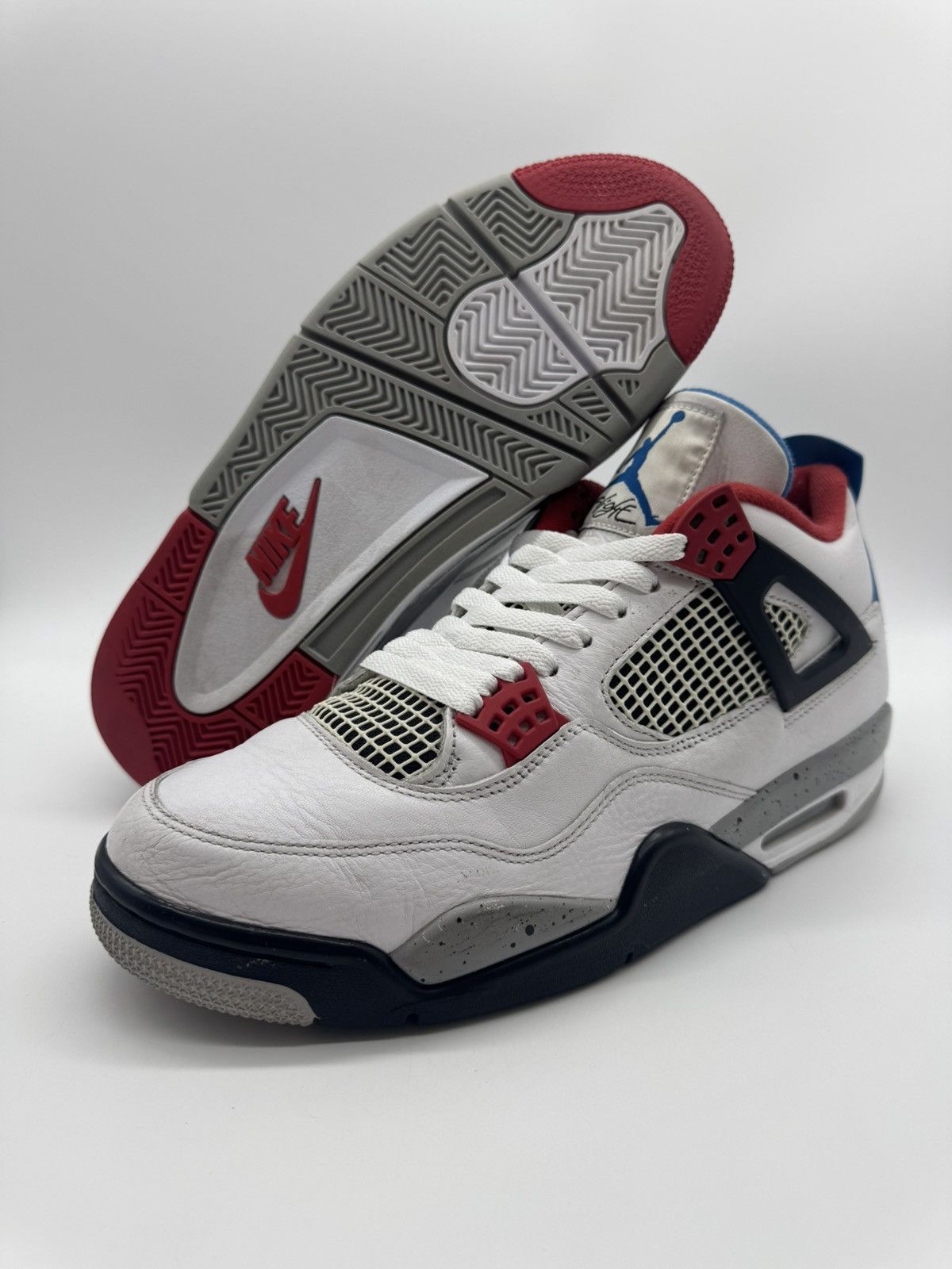 Jordan Brand × Nike Nike Air Jordan 4 Retro What The CI1184-146 Men’s Size 10 Size US 10 / EU 43 - 1 Thumbnail