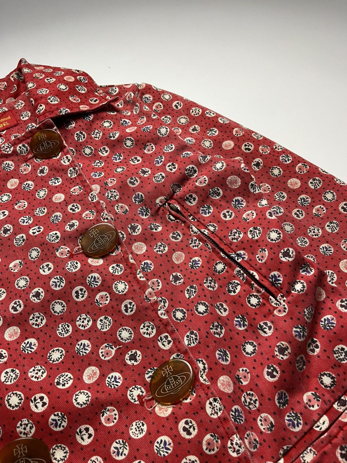 Vivienne Westwood Vivienne Westwood Double-Breasted Red Blazer Size M / US 6-8 / IT 42-44 - 5 Thumbnail