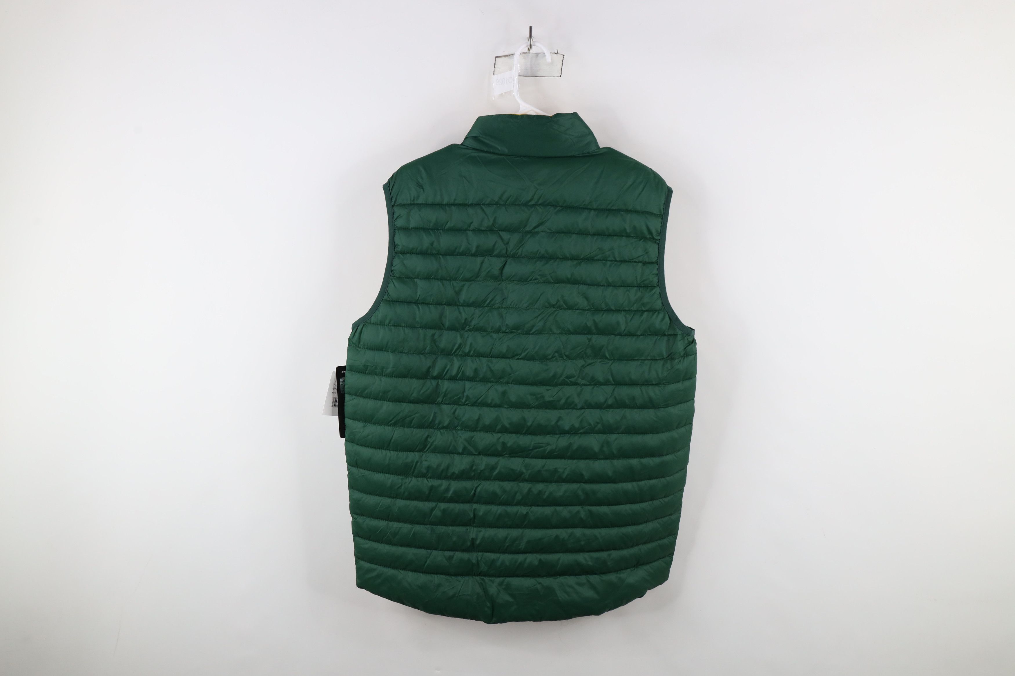 Vintage New Green Bay Packers Football Puffer Vest Jacket Green Size US L / EU 52-54 / 3 - 10 Thumbnail