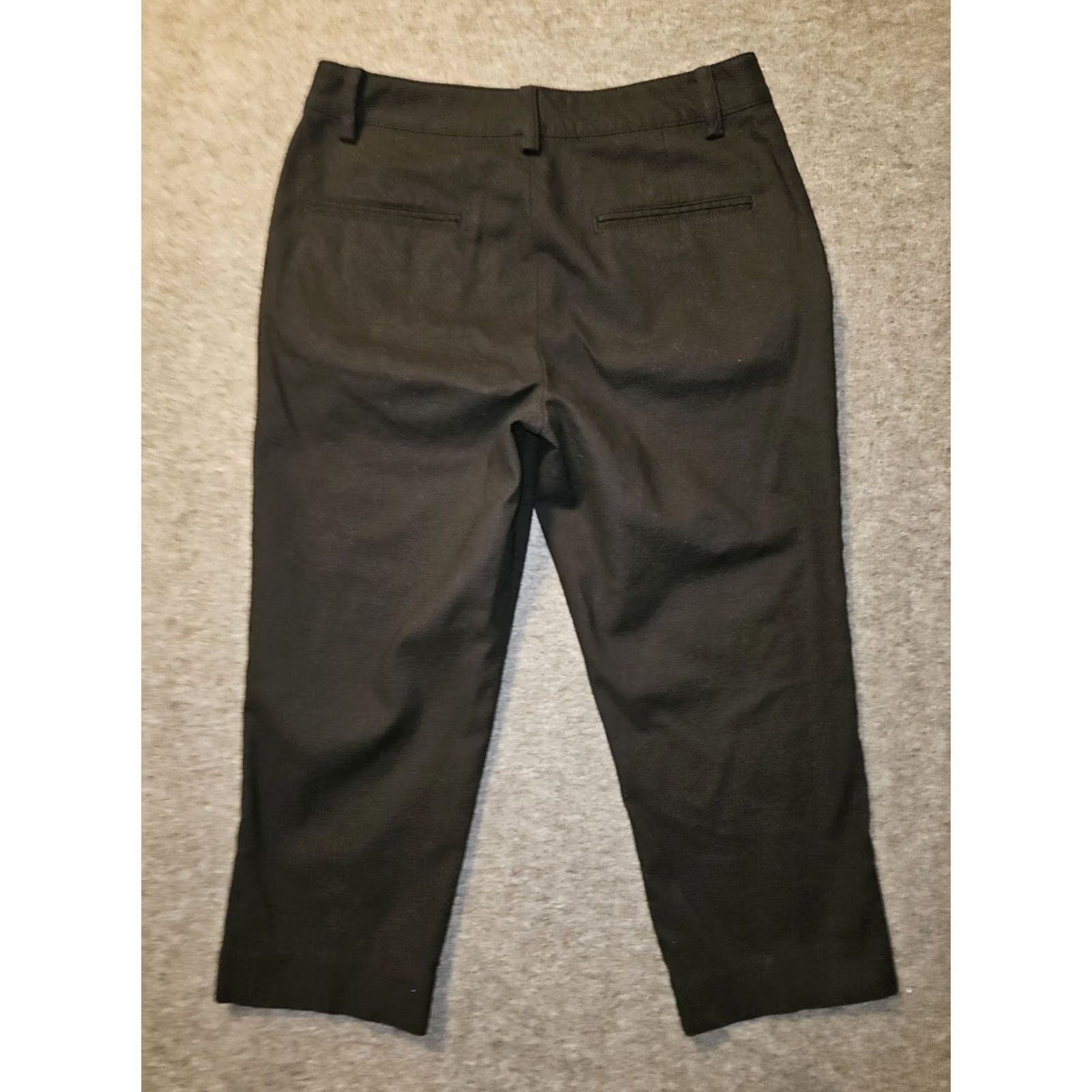 Ralph Lauren VINTAGE? Lauren Ralph Lauren Capri Pants Women's 4 Black Cropped Casual Preppy Hipster Size 27" / US 4 / IT 40 - 7 Thumbnail