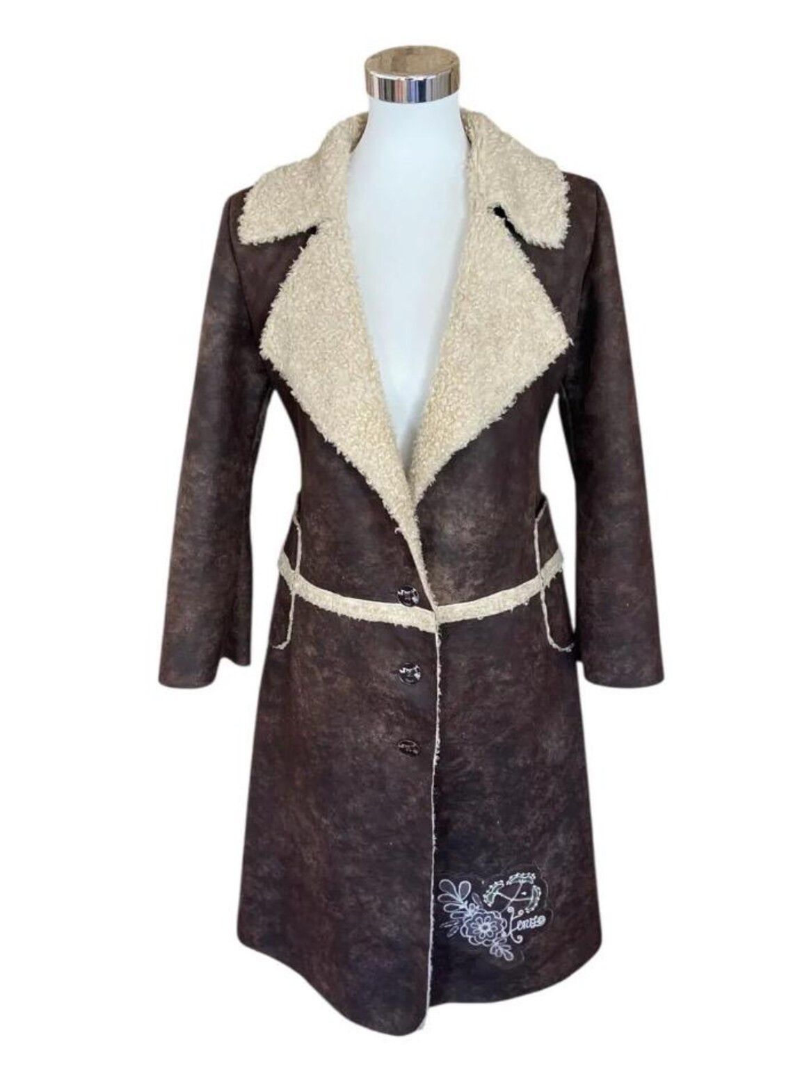 Kenzo Vintage long coat from Kenzo Paris Size S / US 4 / IT 40 - 4 Thumbnail