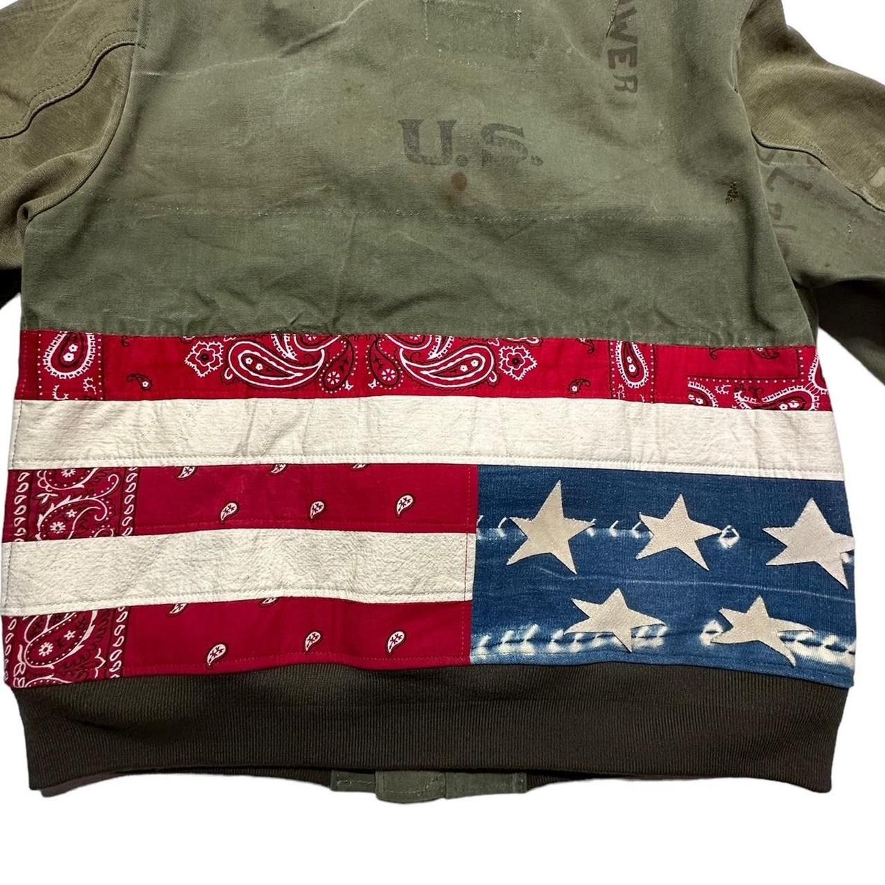 Vintage Vintage Army Bag Handmade Jacket Size US L / EU 52-54 / 3 - 8 Thumbnail