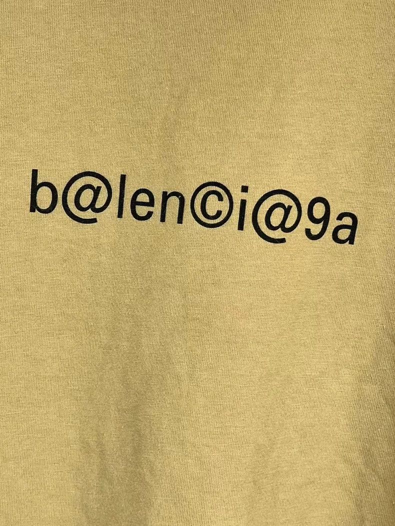 Balenciaga Balenciaga Khaki Mailbox Letter Short Sleeve Size US XS / EU 42 / 0 - 4 Thumbnail