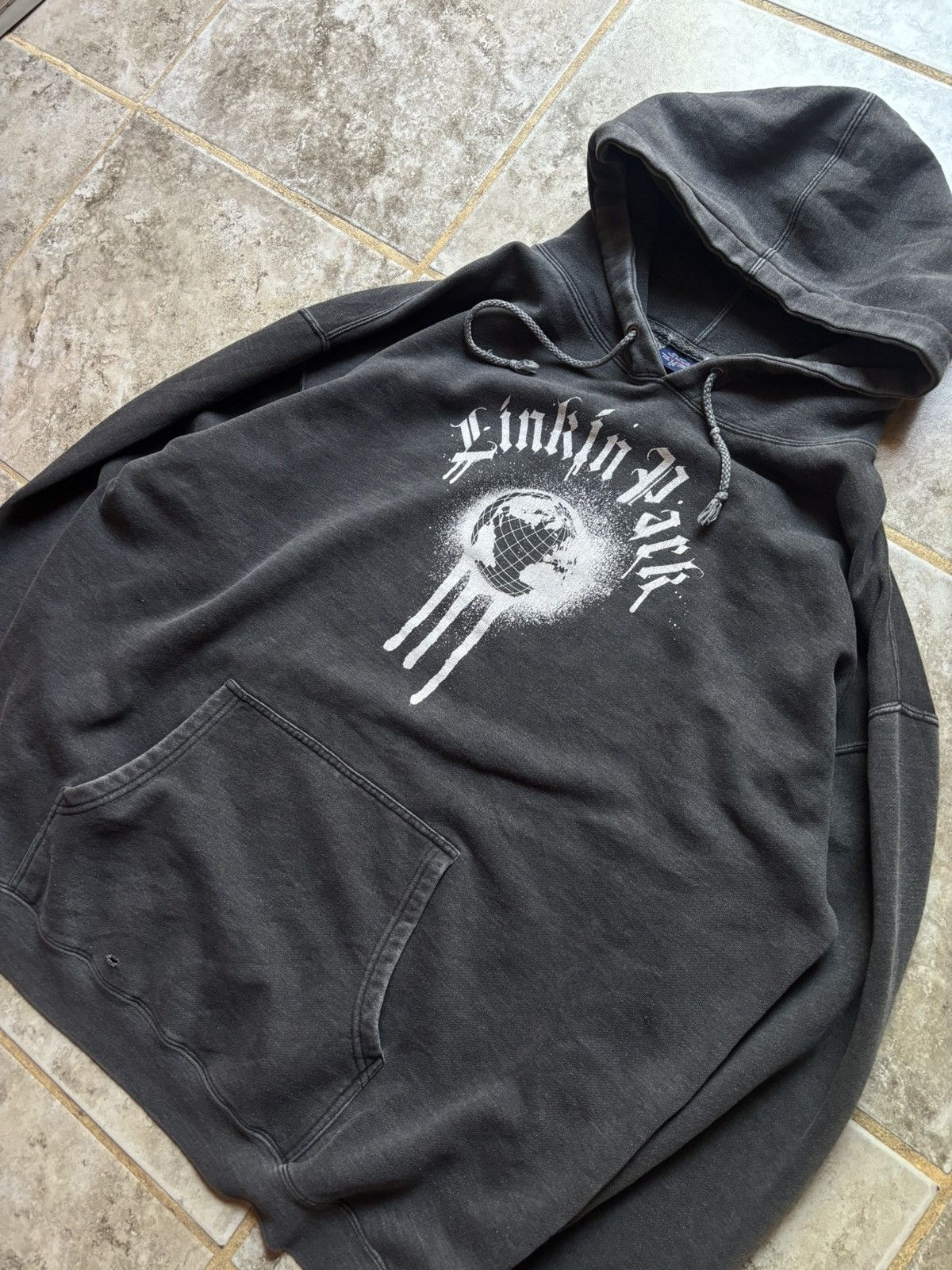 Vintage Linkin Park 2004 Hoodie Size US XL / EU 56 / 4 - 2 Thumbnail