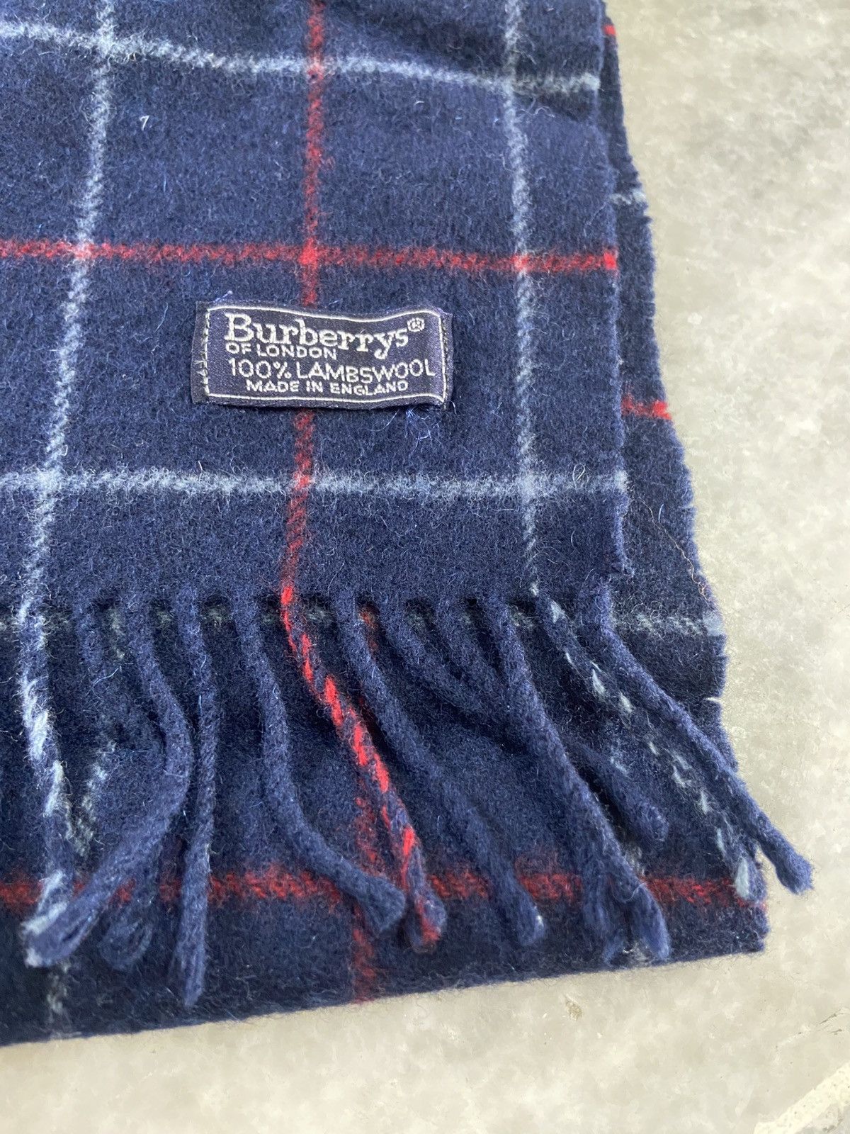 Burberry Burberry London Lambswool Muffler Scarf Size ONE SIZE - 4 Thumbnail