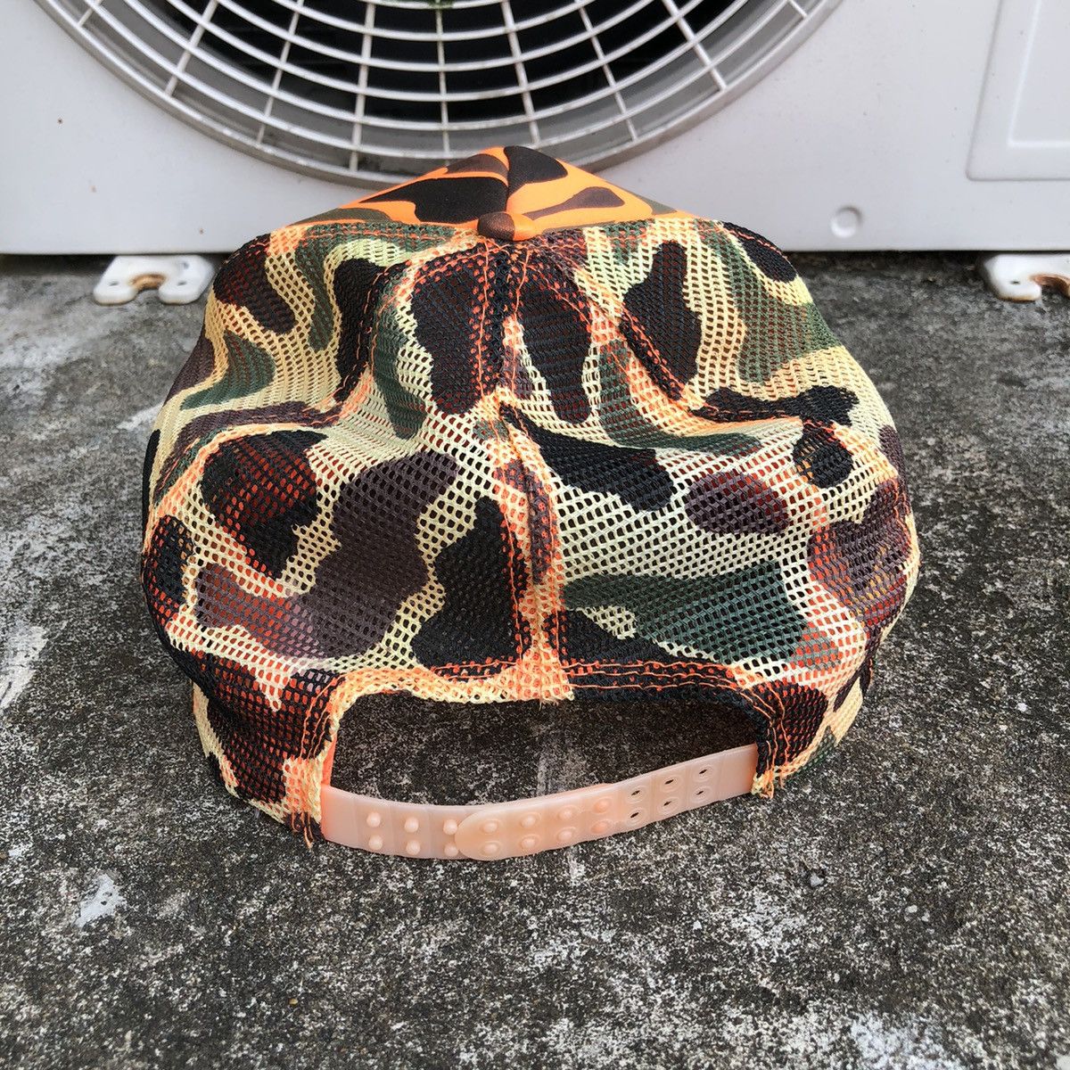 Vintage Vintage Trucker San Sun Double Camo Military Sportsman’s Size ONE SIZE - 2 Thumbnail