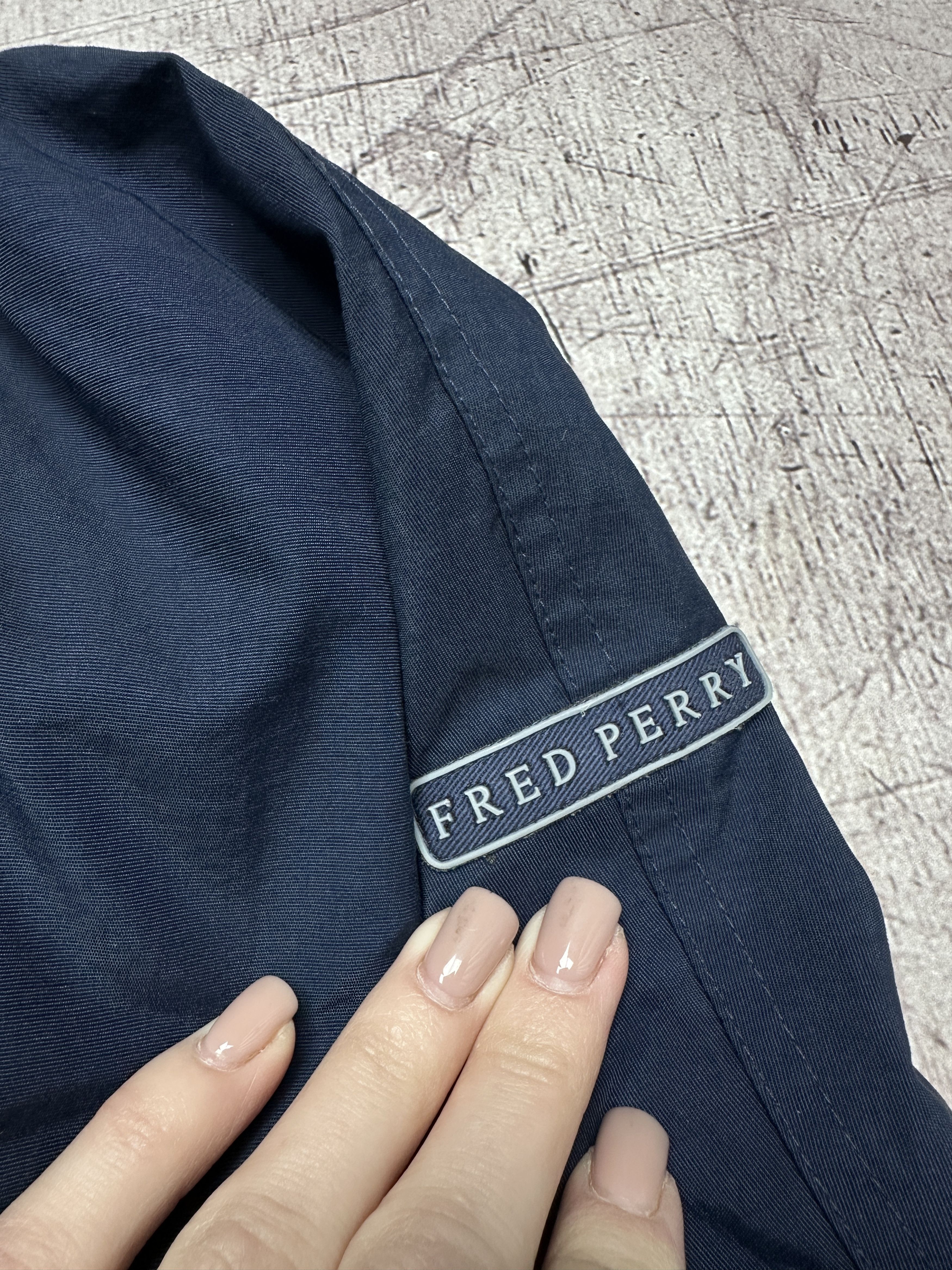 Fred Perry Fred Perry Vintage Mens Nylon Jacket Size US XL / EU 56 / 4 - 4 Thumbnail