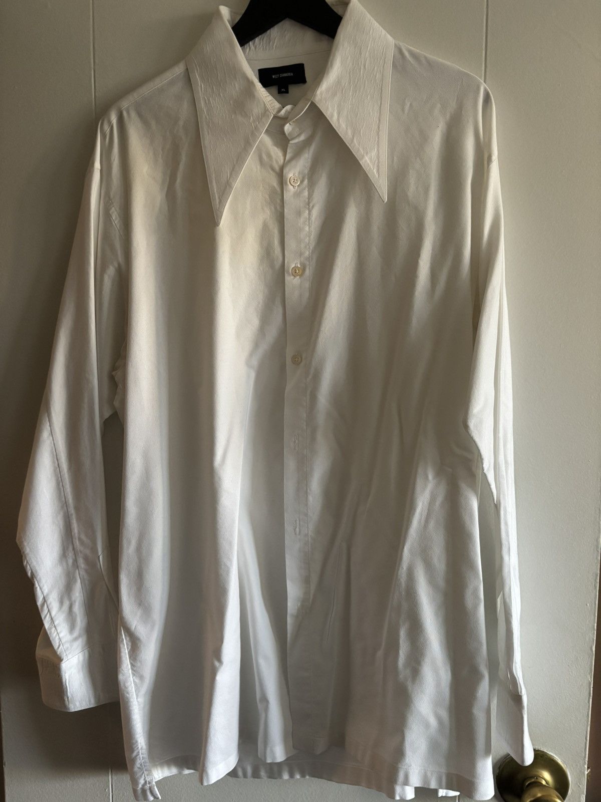 Willy Chavarria WILLY CHAVARRIA OVERSIZED BUTTON UP SHIRT Size US XL / EU 56 / 4 - 1 Thumbnail