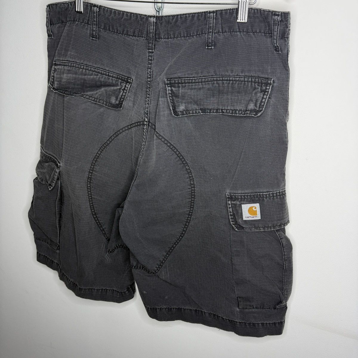 Carhartt Vintage Carhartt Cargo Shorts Workwear Y2K Opium Drill Size US 36 / EU 52 - 6 Thumbnail