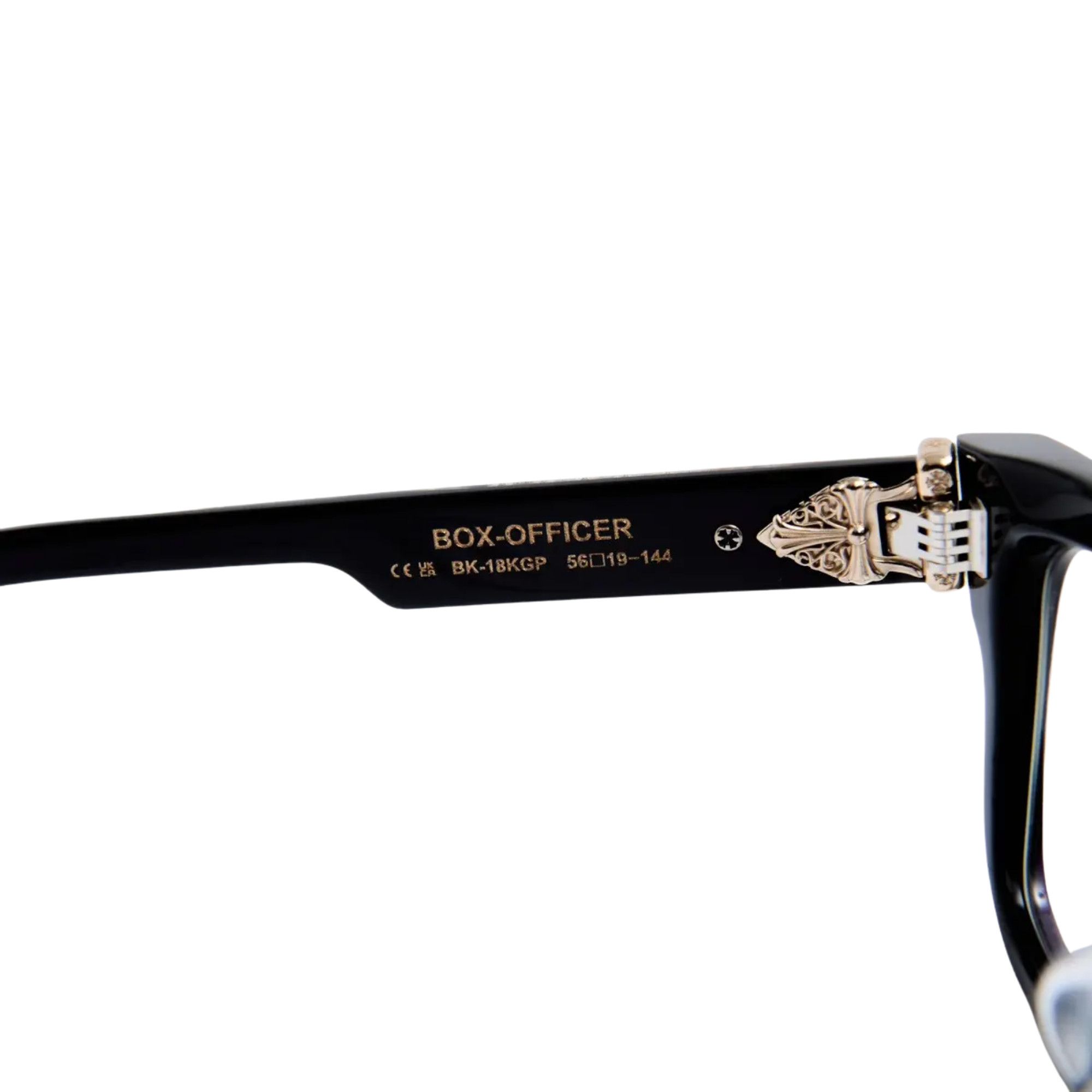Chrome Hearts CHROME HEARTS BOX OFFICER BLACK 18K GOLD PLATED Size ONE SIZE - 5 Thumbnail