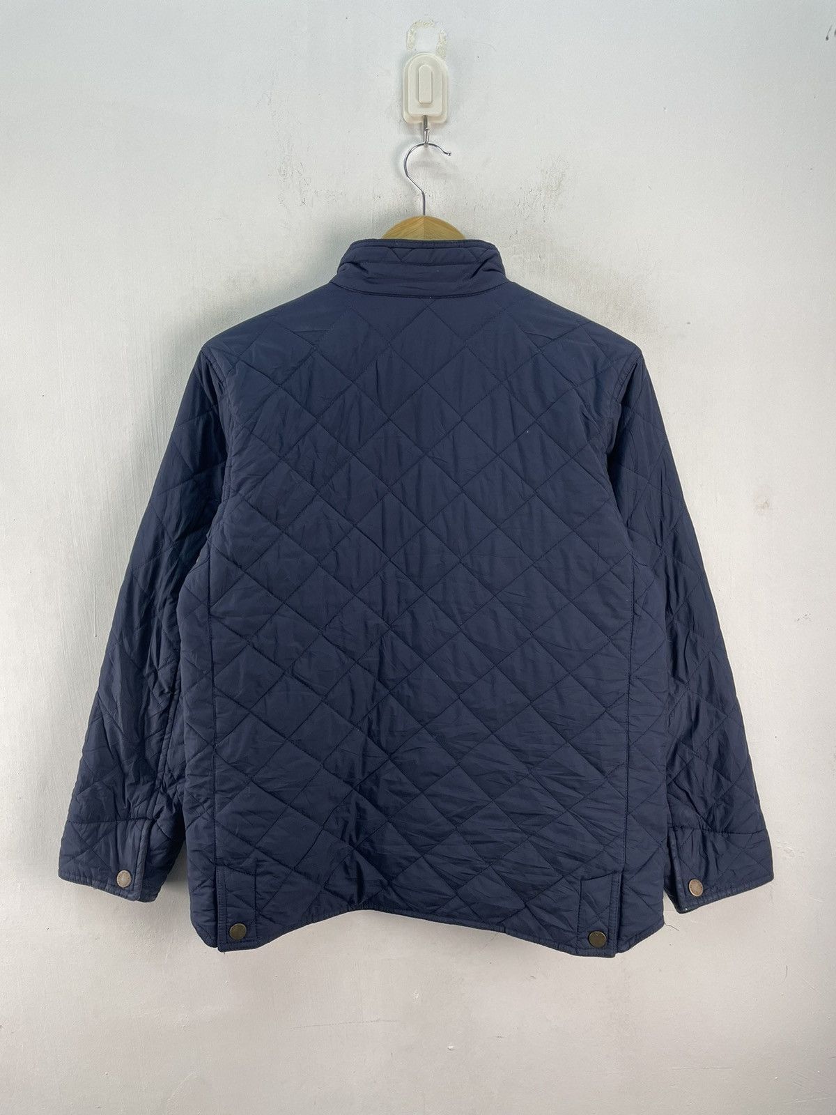 Polo Ralph Lauren Vintage Polo Ralph Lauren Quilted Puffer Jacket Navy Blue Size US M / EU 48-50 / 2 - 6 Thumbnail
