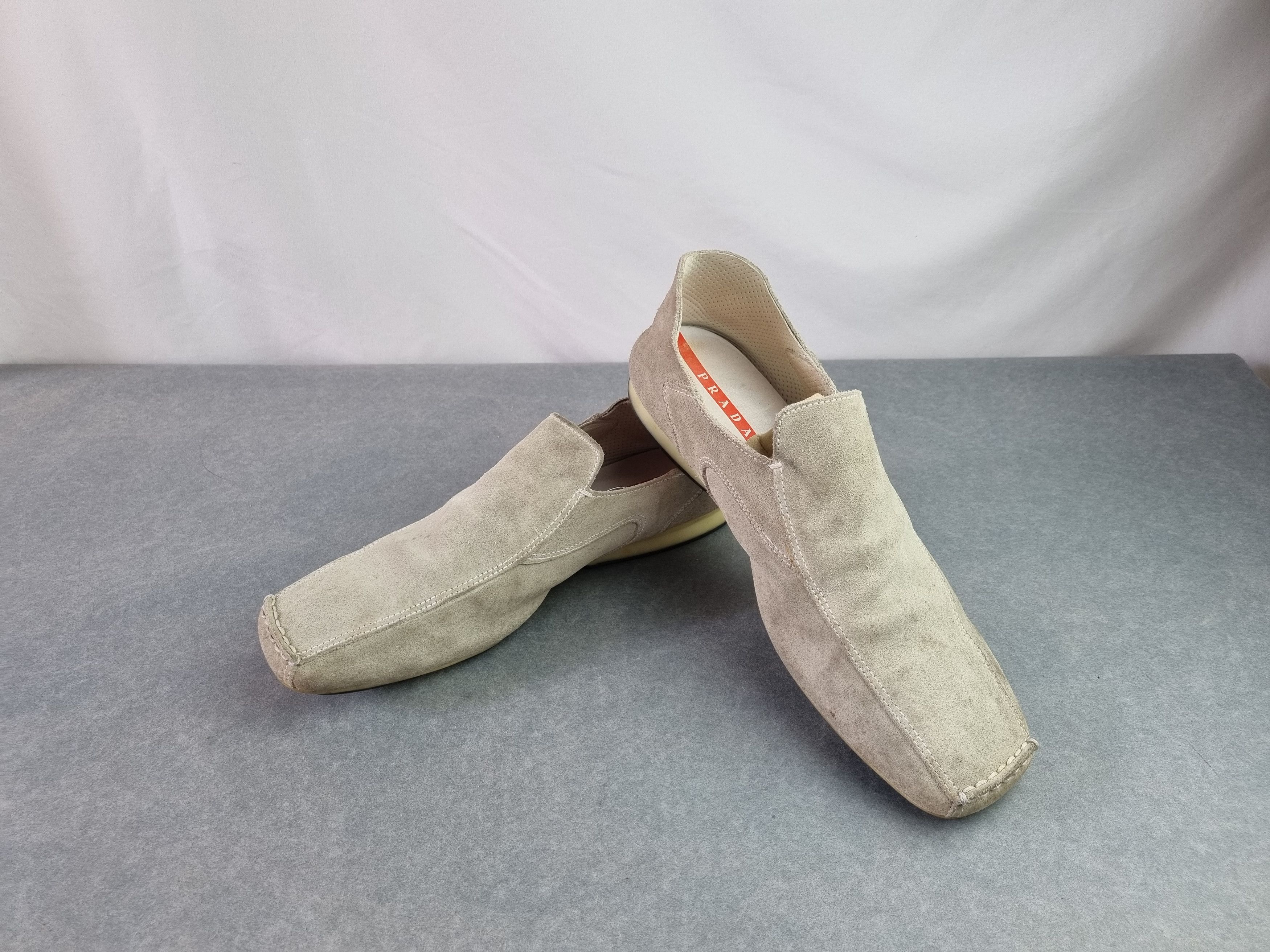 Prada × Vintage Prada Suede Shoes Size US 11 / EU 44 - 1 Thumbnail