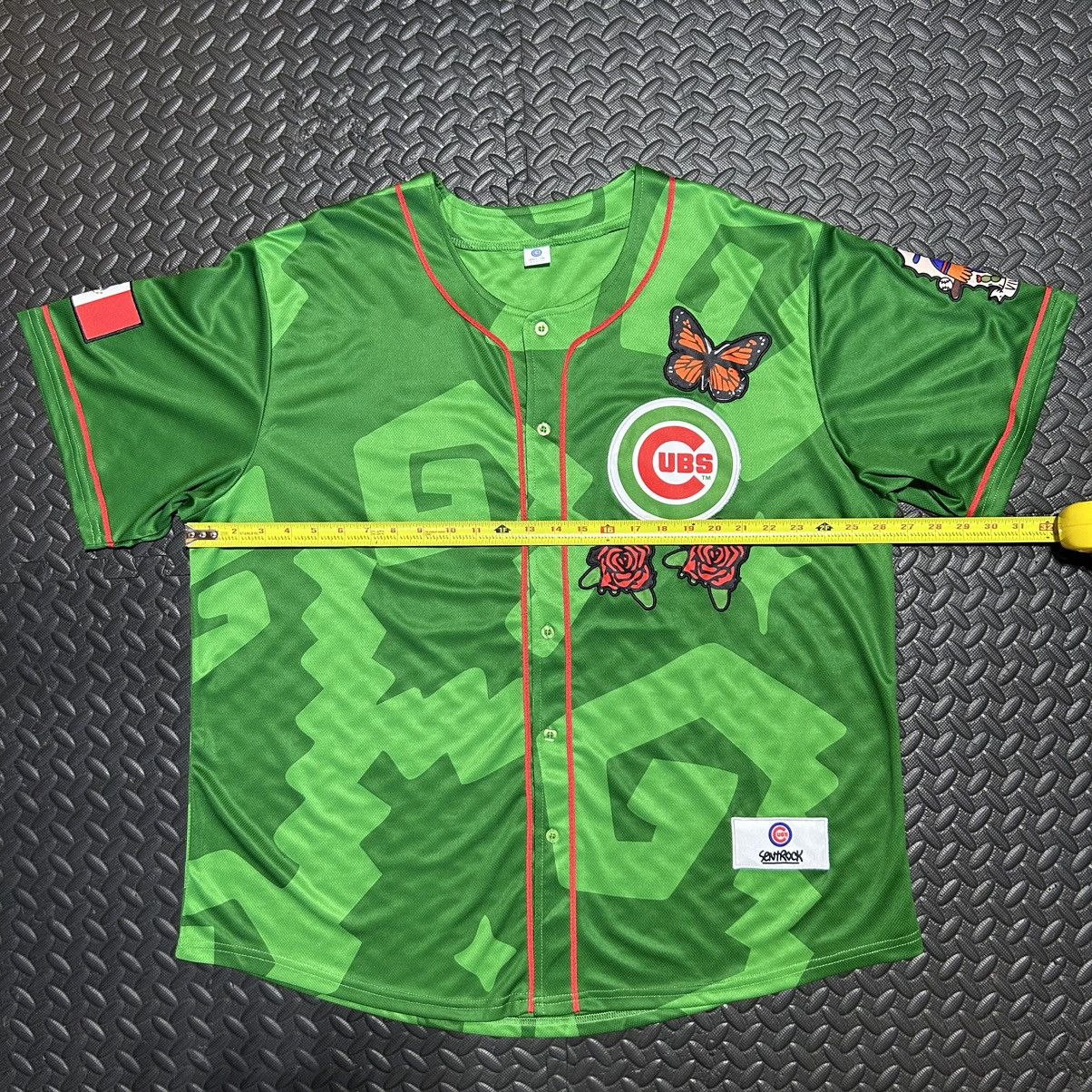 MLB × Other Sentrock Chicago Cubs Heritage Mexico Jersey Adult 2XL Size US XXL / EU 58 / 5 - 8 Thumbnail