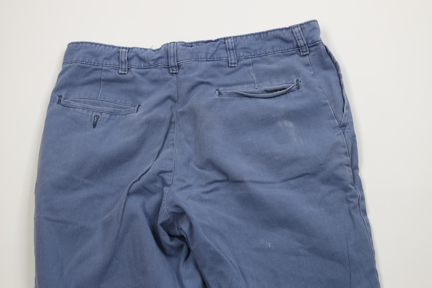 Vintage Vintage 70s 80s Streetwear Workwear Mechanic Pants Blue USA Size US 34 / EU 50 - 14 Thumbnail