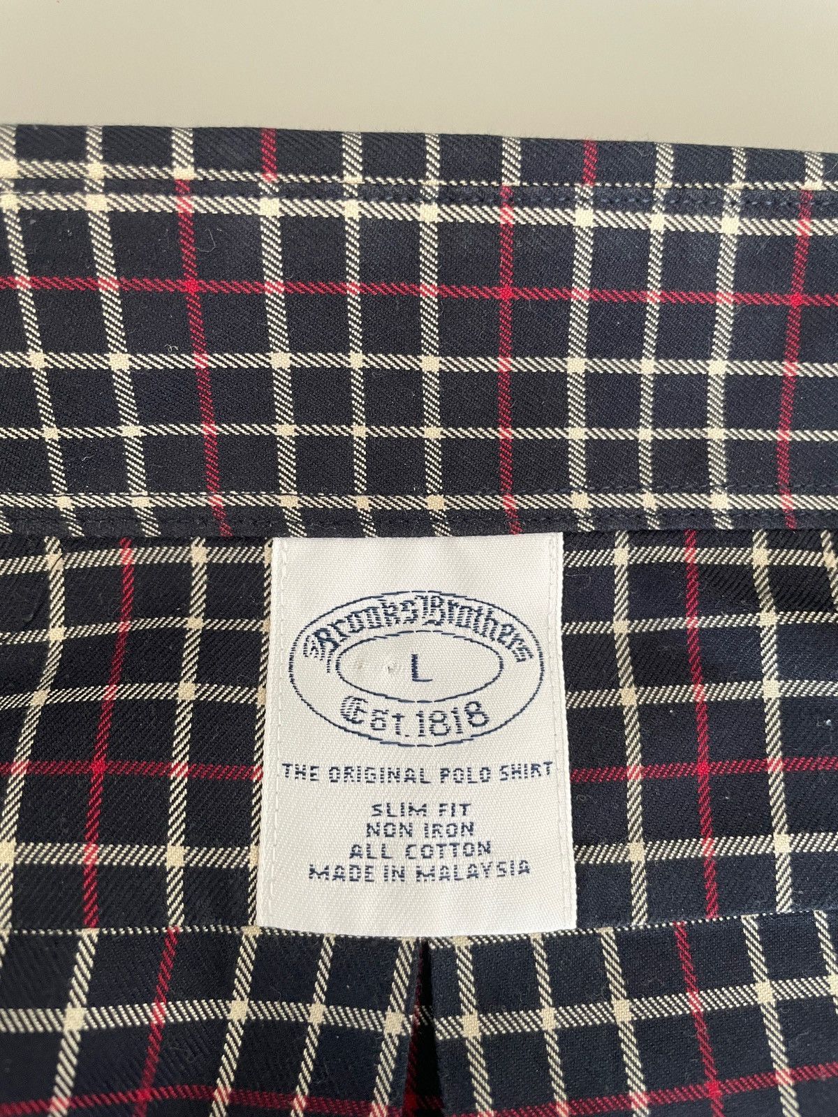 Brooks Brothers Brooks Brothers Purple Striped Dress Shirt Classic Fit L Size US L / EU 52-54 / 3 - 2 Thumbnail