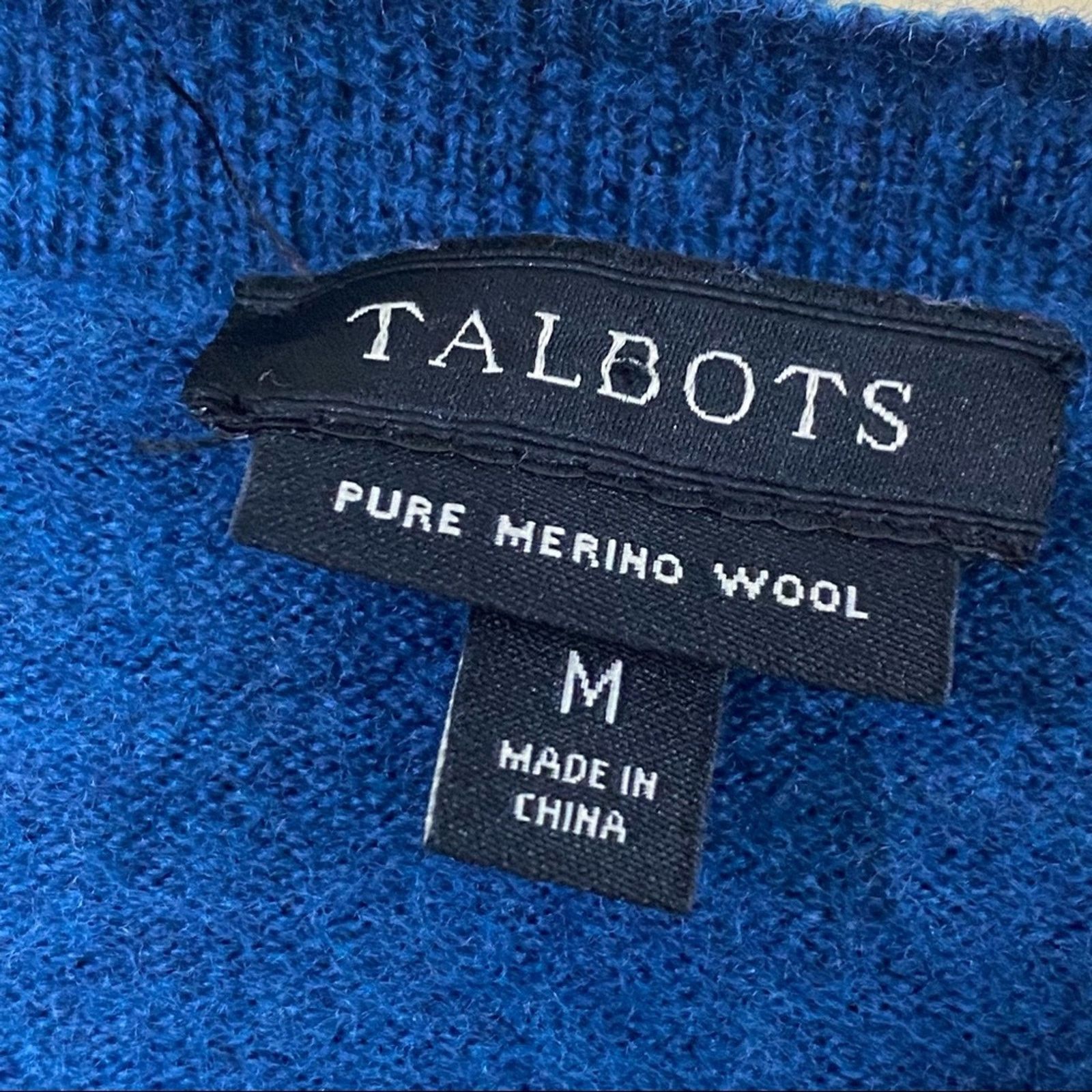 Other Talbots Marino Wool Striped Sweater Size Medium Size M / US 6-8 / IT 42-44 - 4 Thumbnail