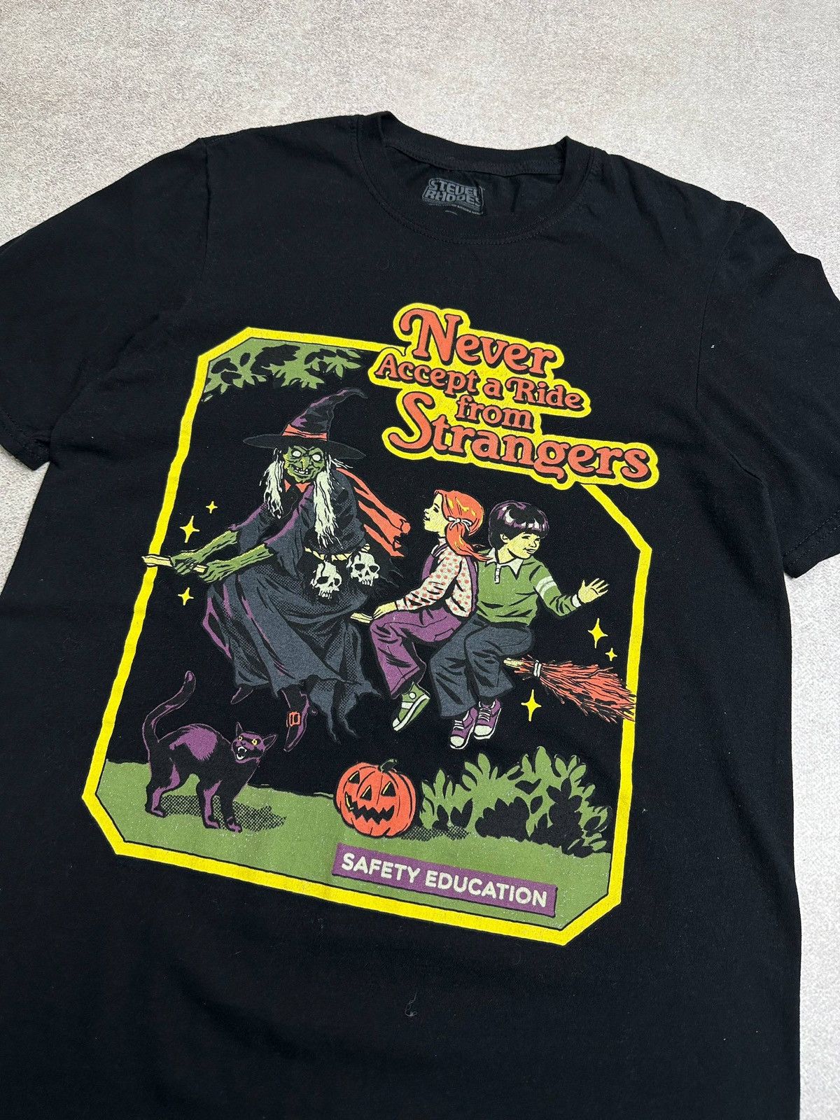 Vintage Vintage Steven Rhodes Safety Education T-shirt S Rare Size US S / EU 44-46 / 1 - 3 Thumbnail