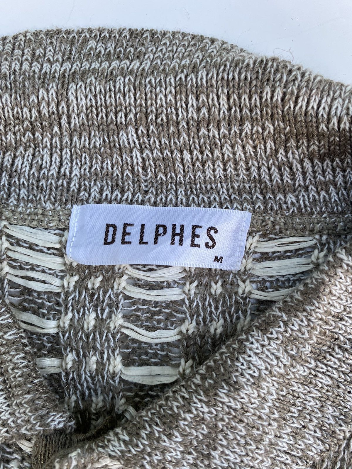 Japanese Brand × Vintage Vtg Delphes Sweater Knit Size US M / EU 48-50 / 2 - 6 Thumbnail