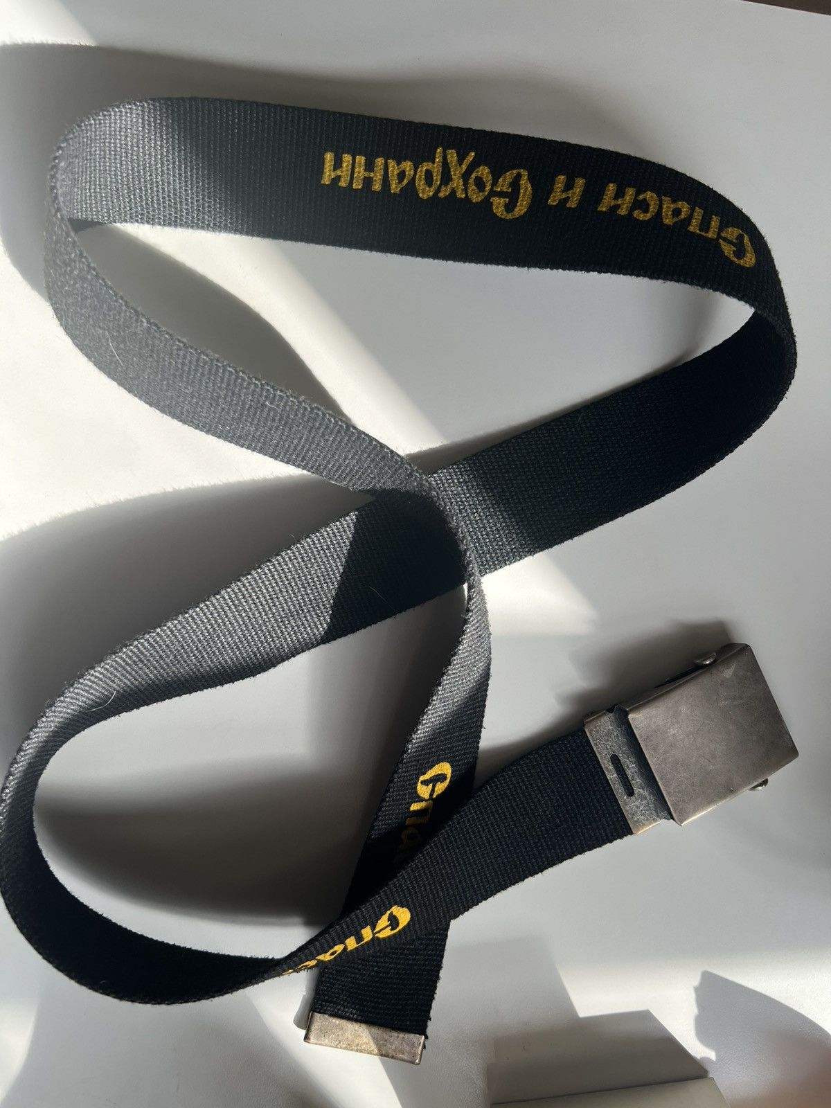 Gosha Rubchinskiy Gosha Save and Survive Belt Size ONE SIZE - 1 Thumbnail