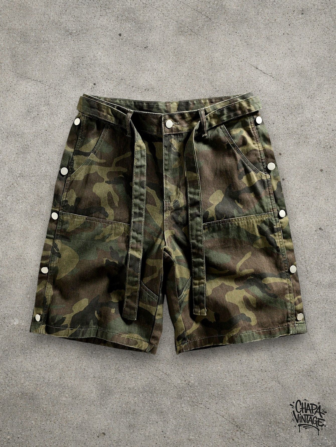 Japanese Brand Camo cargo shorts Size US 32 / EU 48 - 1 Thumbnail