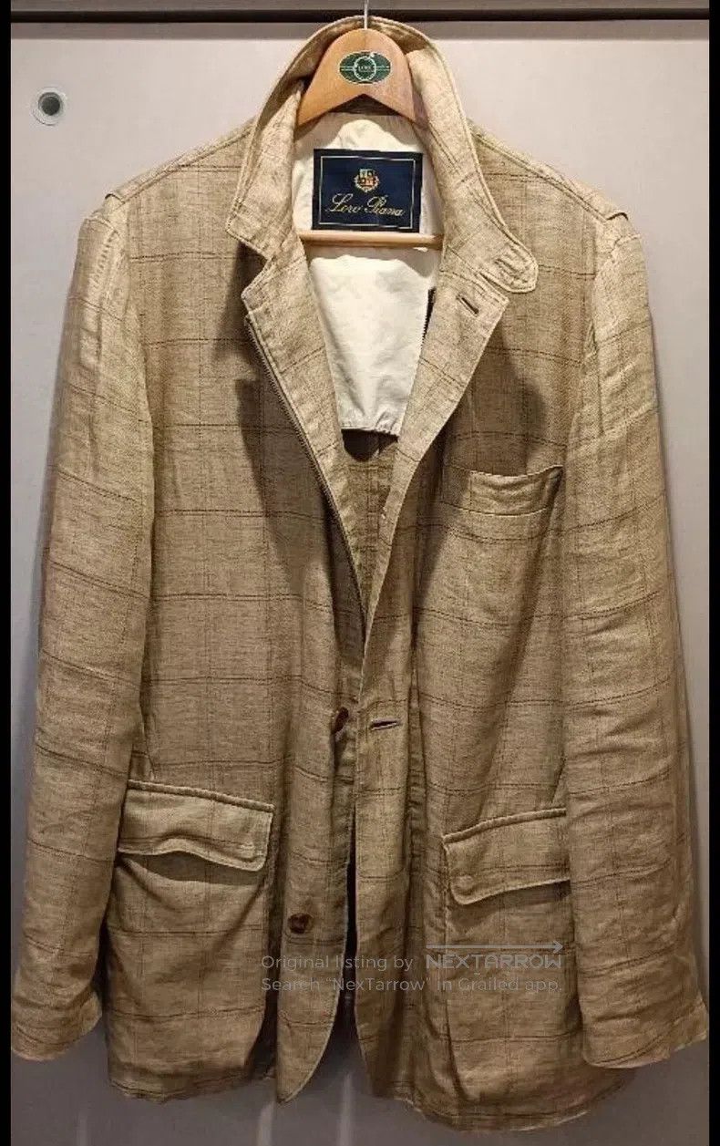 Loro Piana Loro Piana Linen Blazer Size US M / EU 48-50 / 2 - 2 Thumbnail