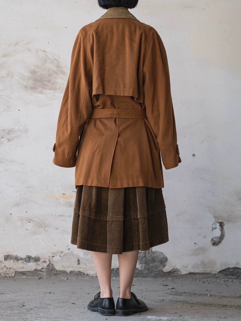 Kenzo KENZO sizeF Brown wool coat for men Size M / US 6-8 / IT 42-44 - 5 Thumbnail