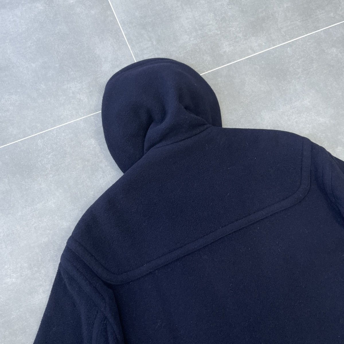 Lacoste × Vintage Vintage Lacoste Wool Hooded Coat Size L Size US L / EU 52-54 / 3 - 25 Thumbnail