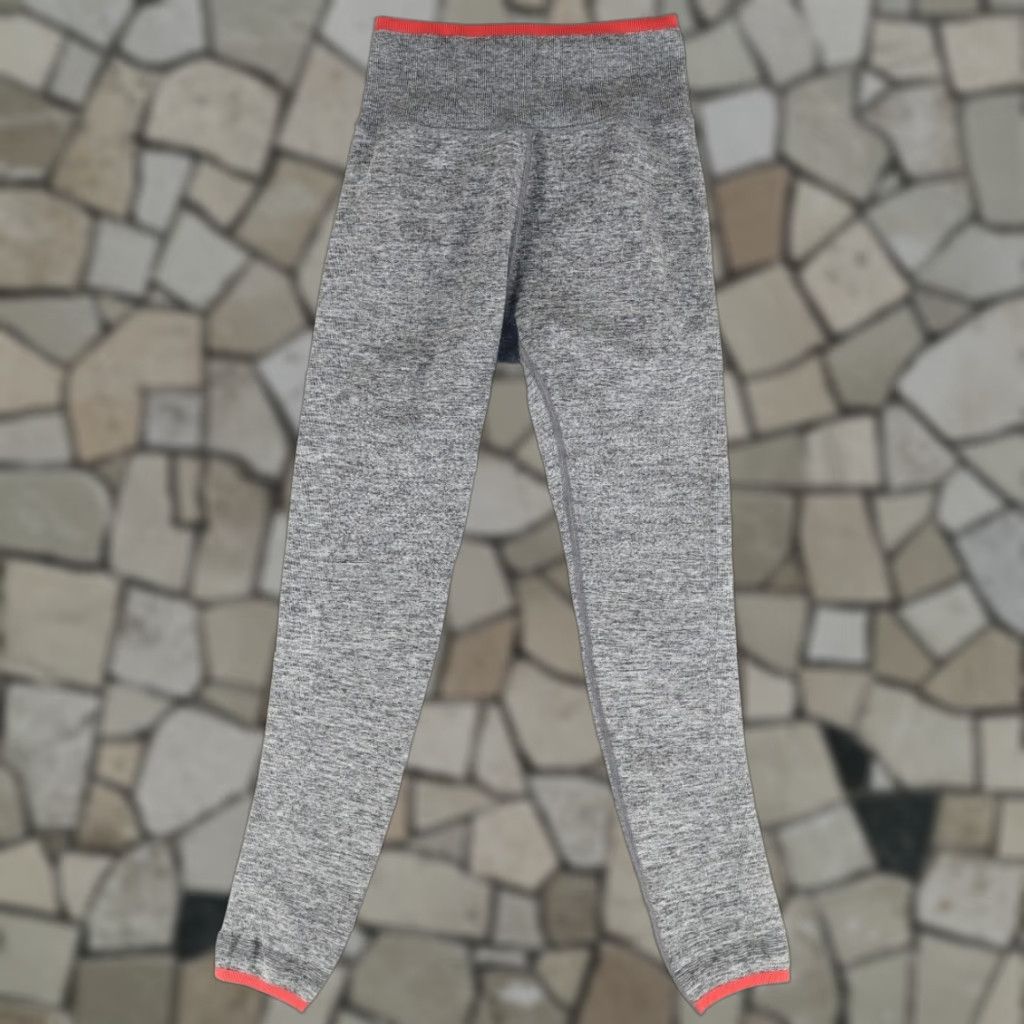 Athleta Athleta Leggings Womens S Gray Andes High Rise Nylon Woven Stretch Pants Regular Fit Activewear Size 28" / US 6 / IT 42 - 1 Thumbnail