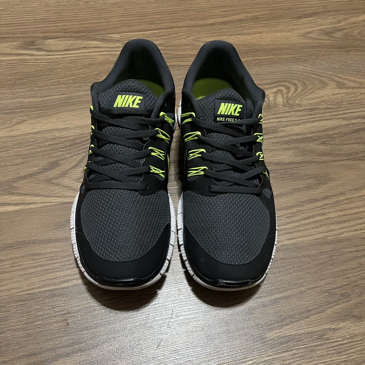Nike 2013 Nike Free Run 5.0 'Anthracite Volt' Size US 11.5 / EU 44-45 - 6 Thumbnail