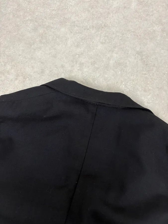 Vintage Raf Simons Black Minimalist Blazer Jacket Size 42R - 7 Thumbnail
