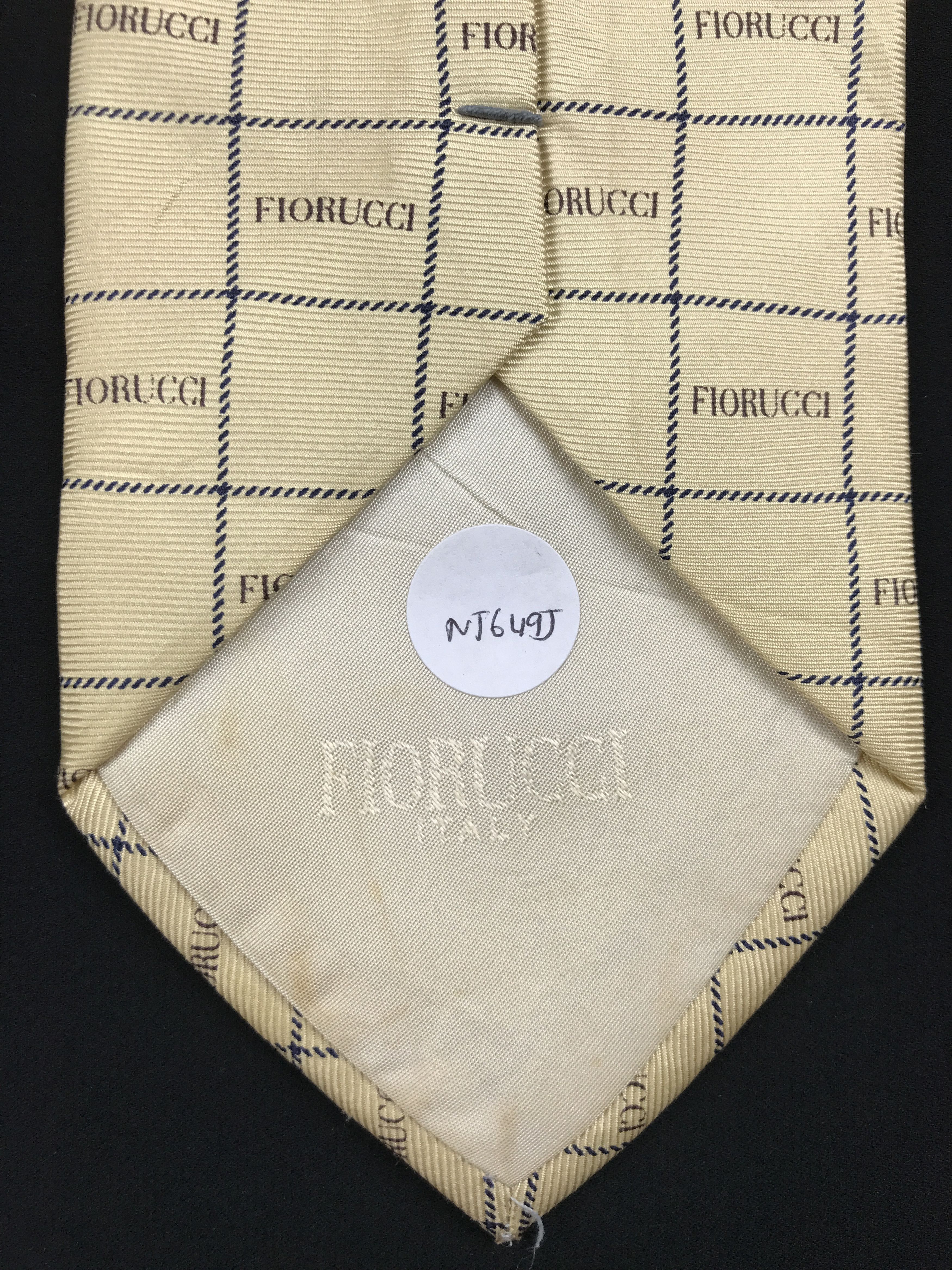 Fiorucci × Japanese Brand × Vintage Vintage Fiorucci Silk Necktie Size ONE SIZE - 9 Thumbnail