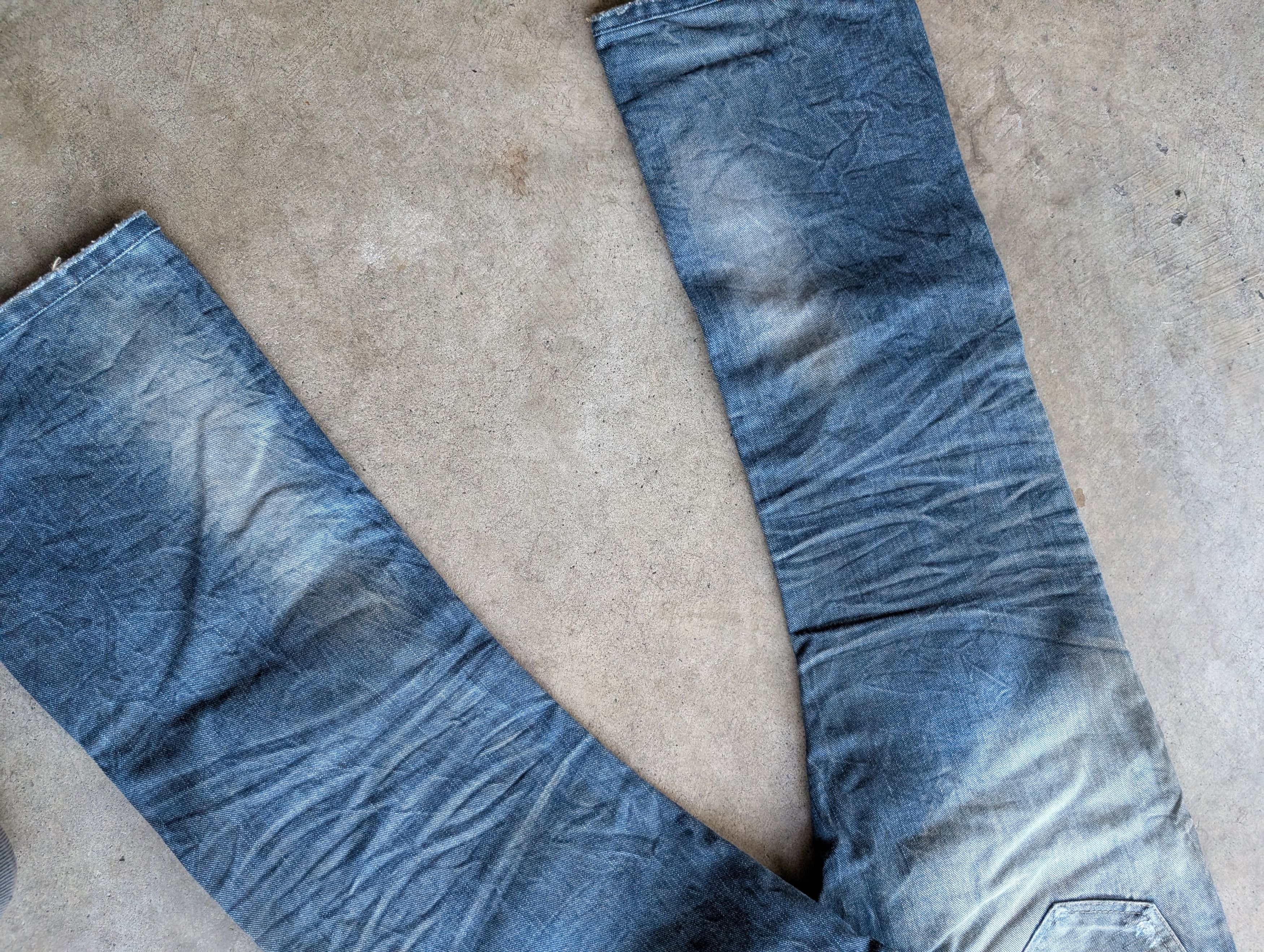 Levi's crazy Y2K mosquito faded bootcut flare archive denim jeans Size US 34 / EU 50 - 8 Thumbnail