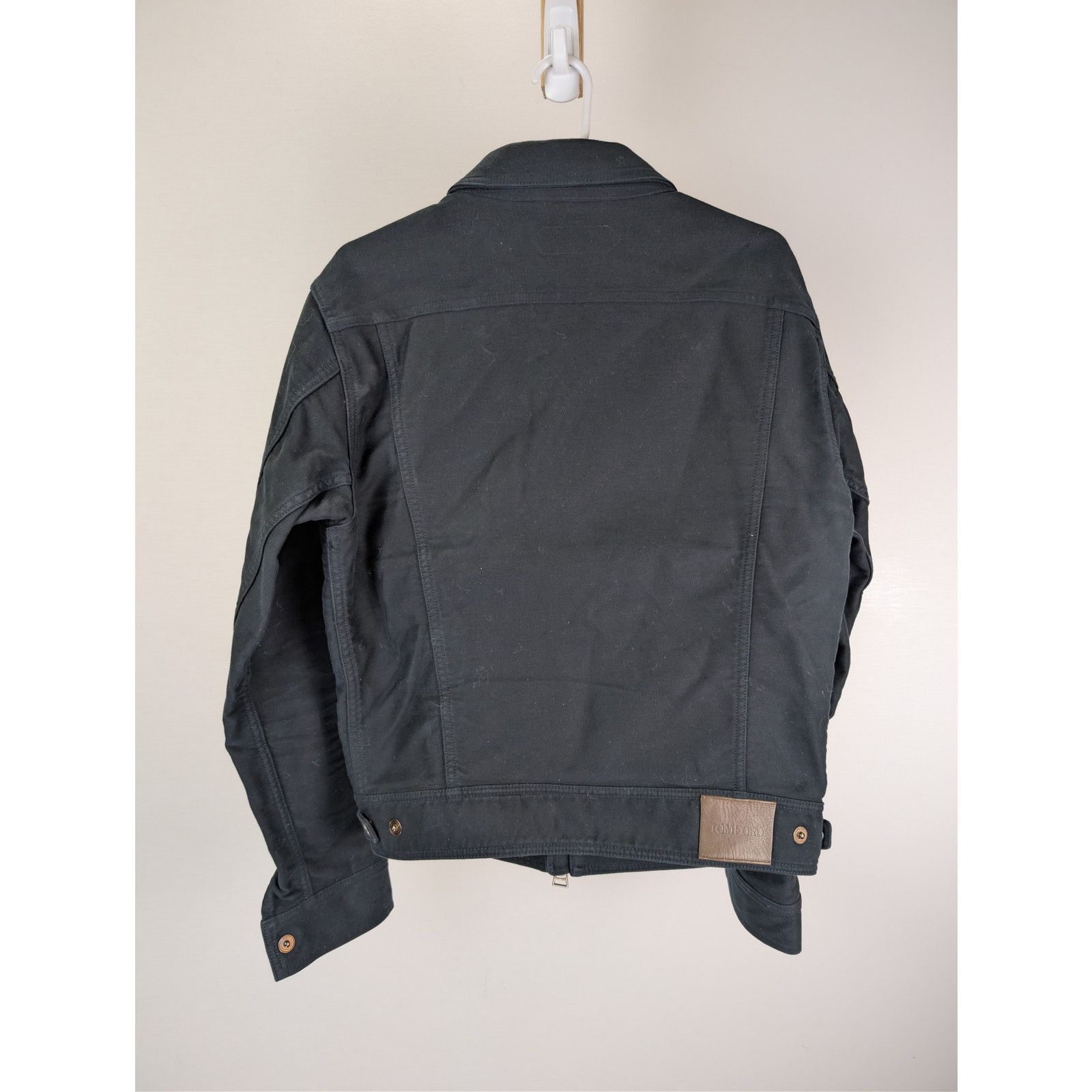 Tom Ford o1rshd1 CC20 Zip-up Jacket in Navy Blue Size US M / EU 48-50 / 2 - 10 Thumbnail