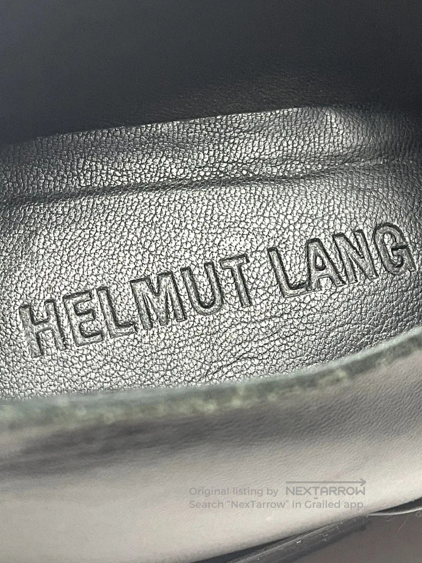 Helmut Lang Helmut Lang Black White Leather Zip Shoes. Size US 6.5 / IT 36.5 - 5 Thumbnail