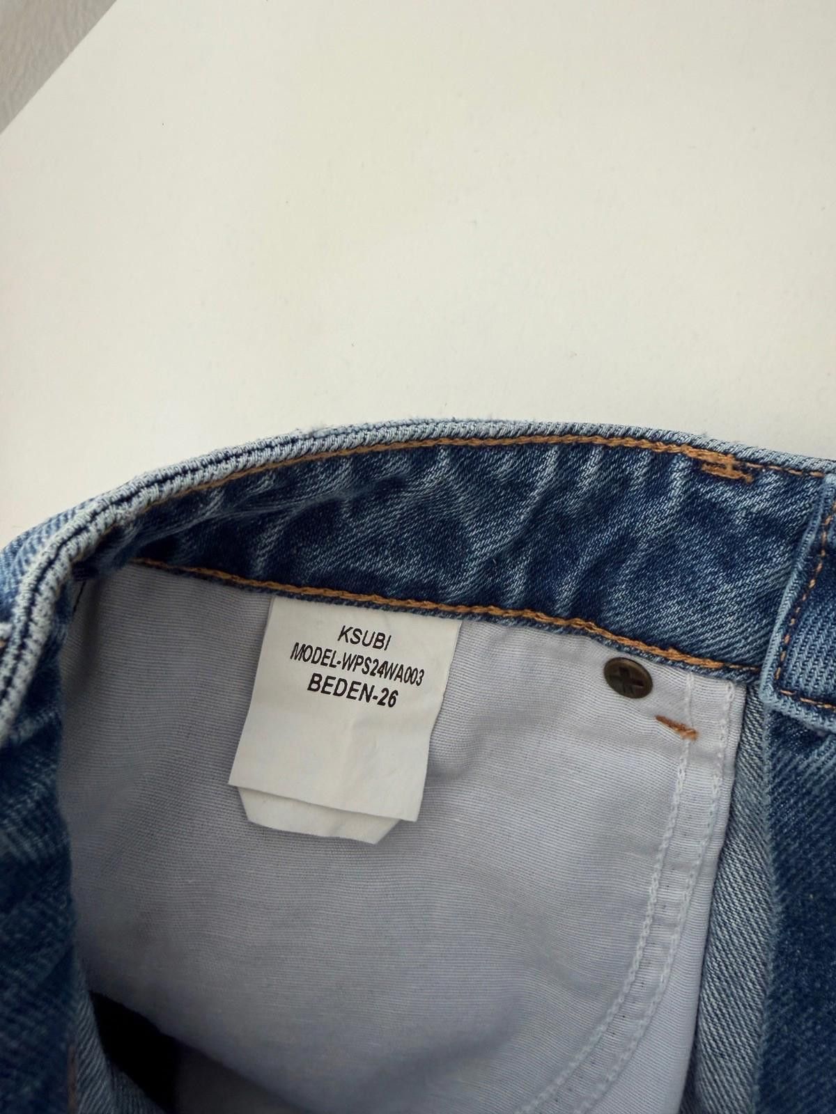 Ksubi new ksubi womens denim rise n hi shorts heritage blue 26 8 Size 26" / US 2 / IT 38 - 6 Thumbnail