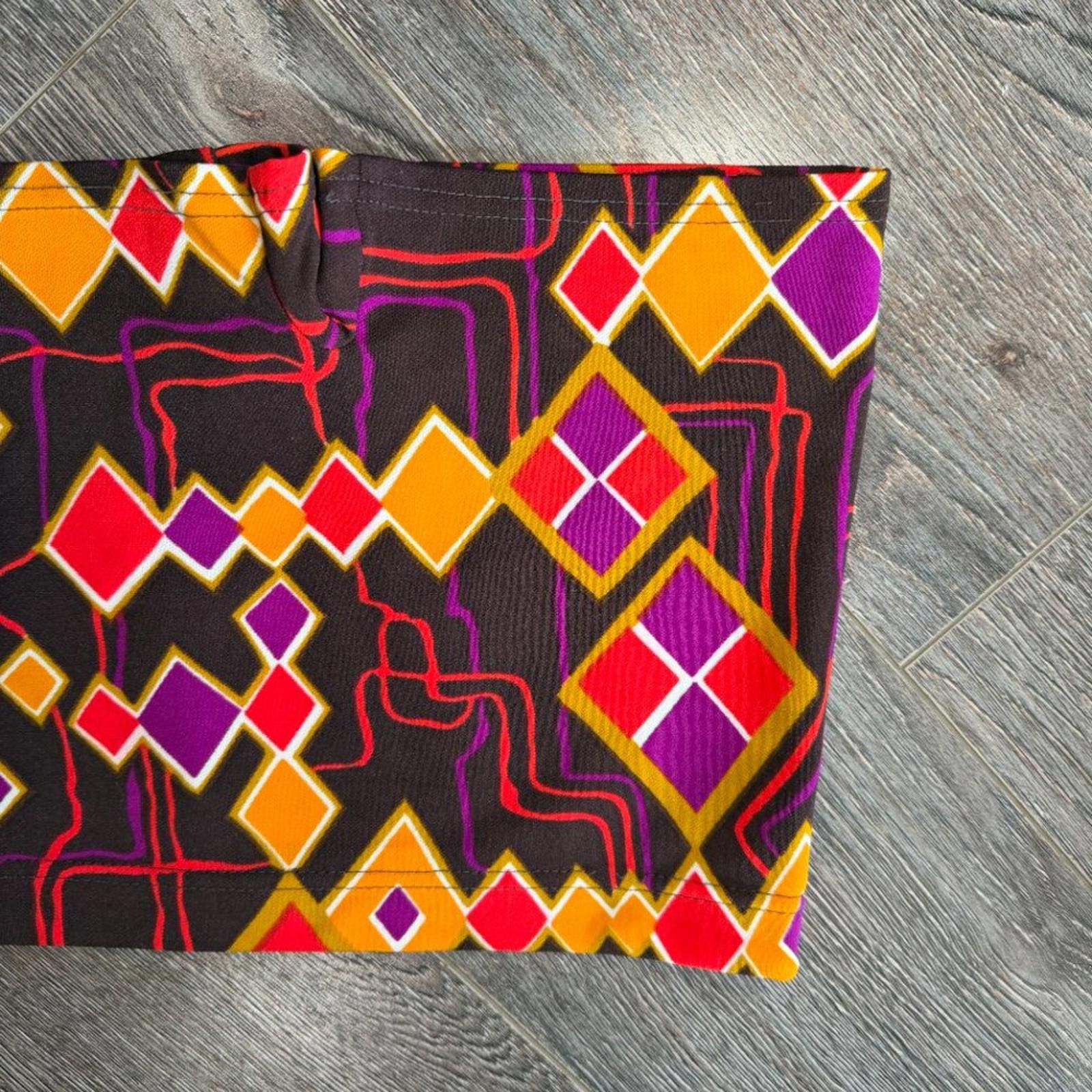 Other Vintage Men Swim Trunk Geometric Print Retro Style Medium Size US 32 / EU 48 - 6 Thumbnail